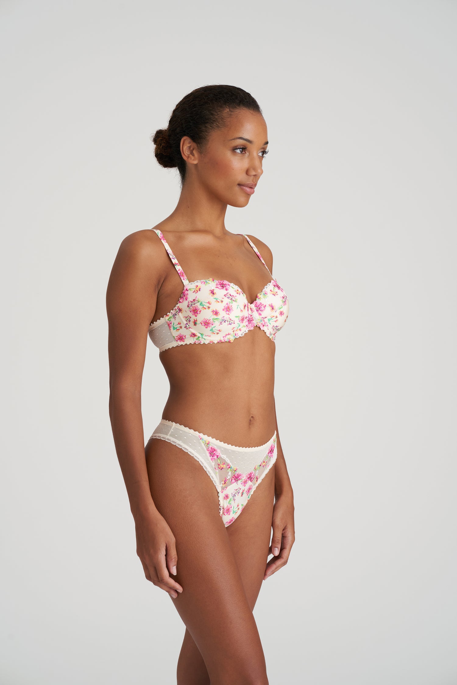 Marie Jo Chen Padded Balcony Bra (0102689) Pearled Ivory
