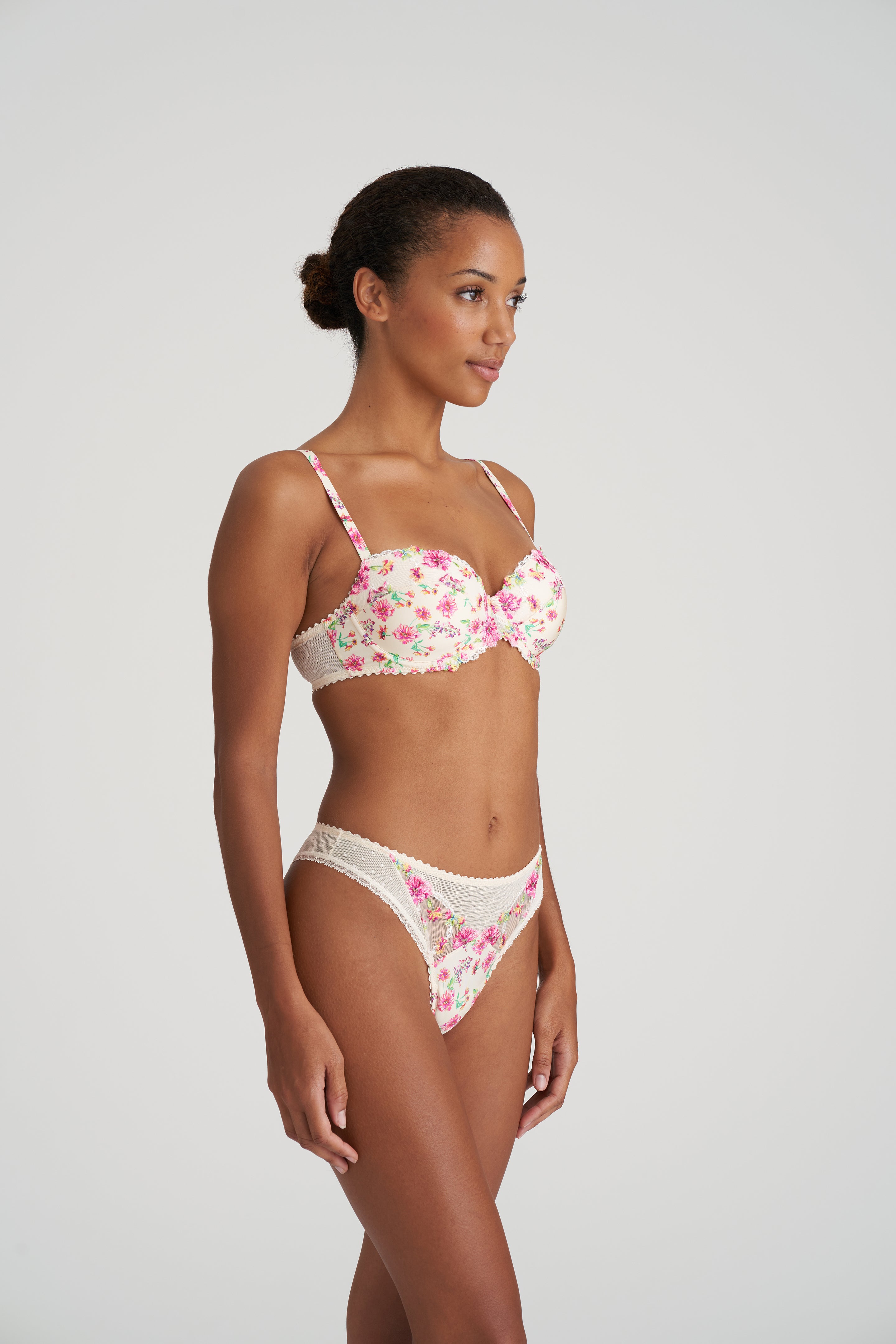 Marie Jo Chen Padded Balcony Bra (0102689) Pearled Ivory