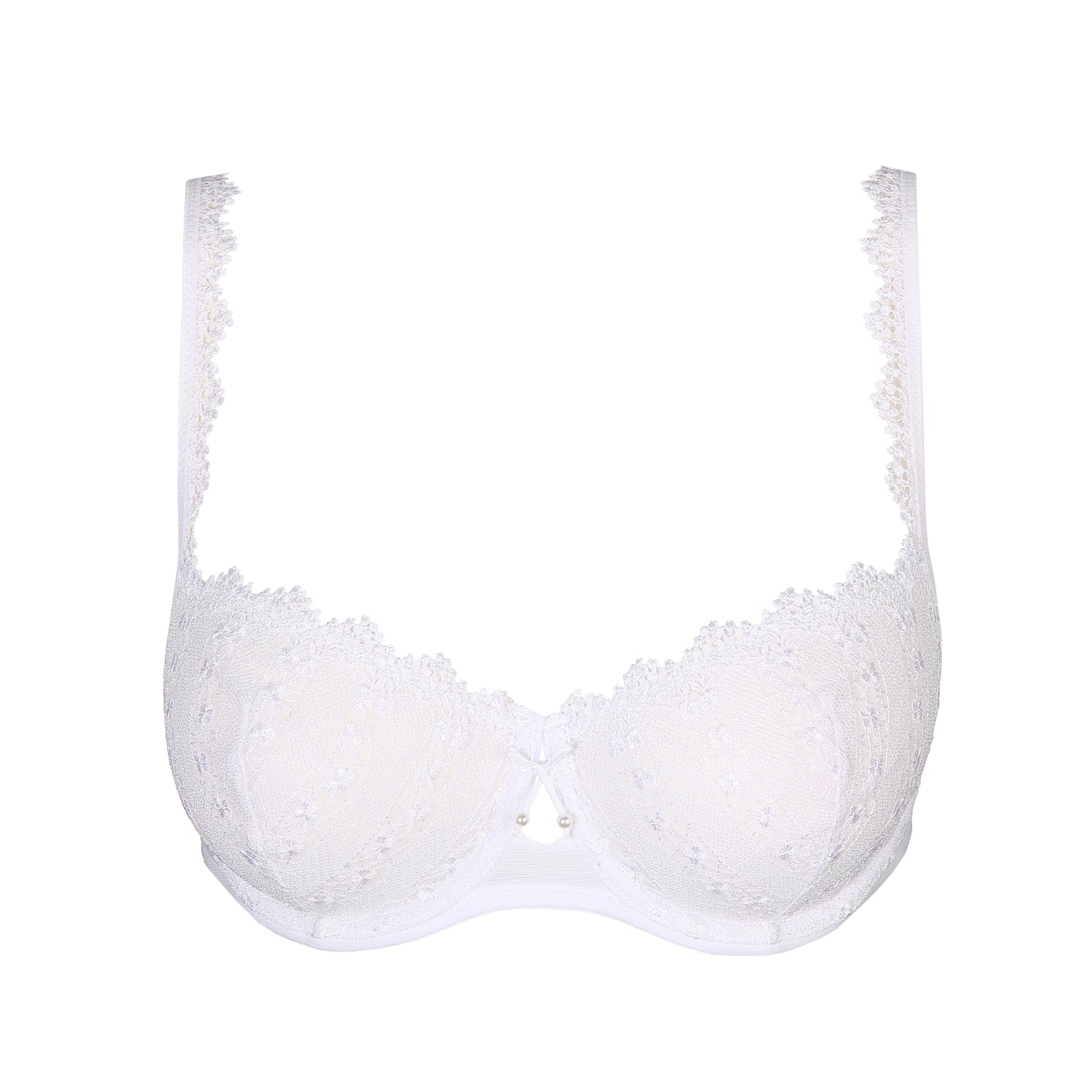 Marie Jo Christy Balcony Bra Vertical Seam (0102382) White