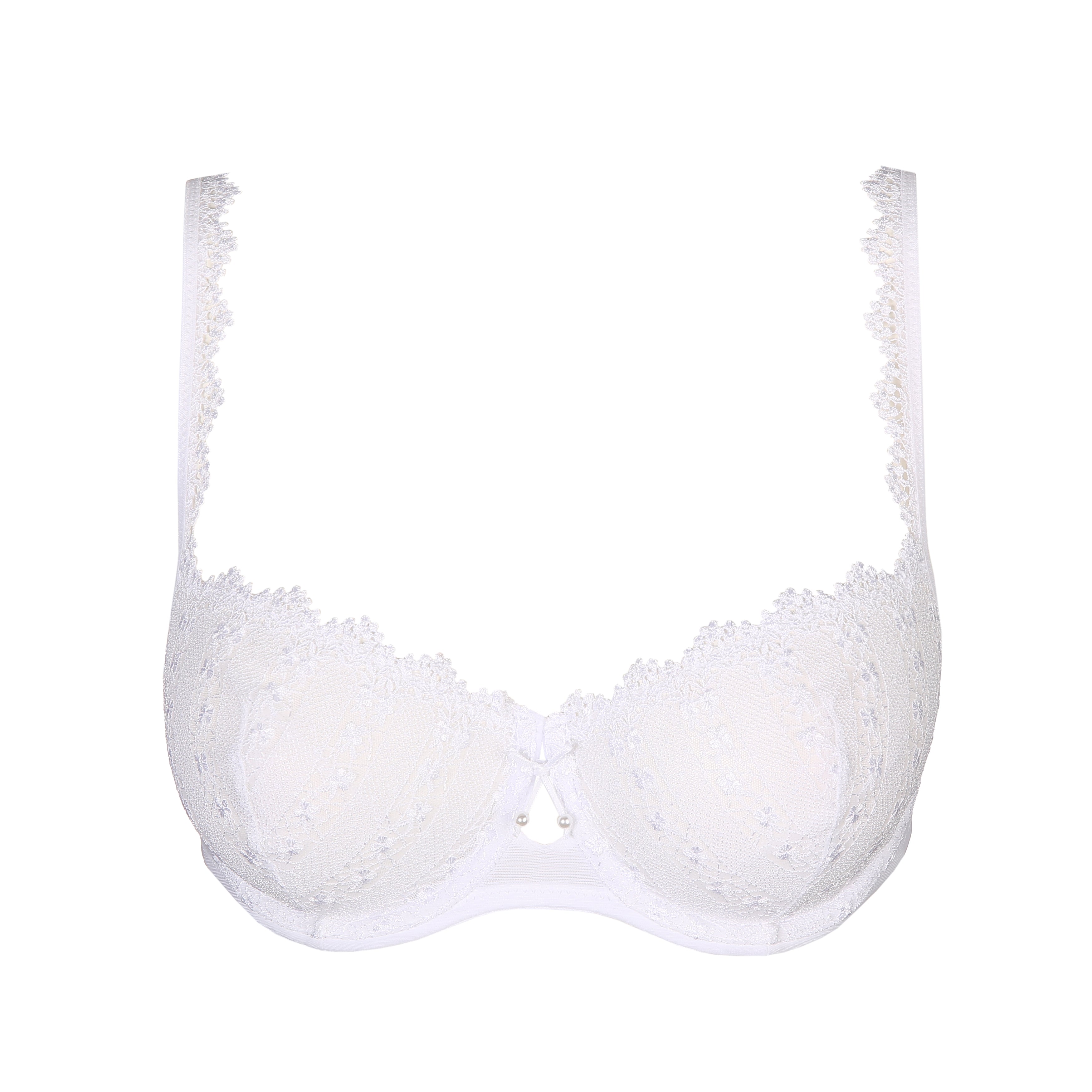 Marie Jo Christy Balcony Bra Vertical Seam (0102382) White