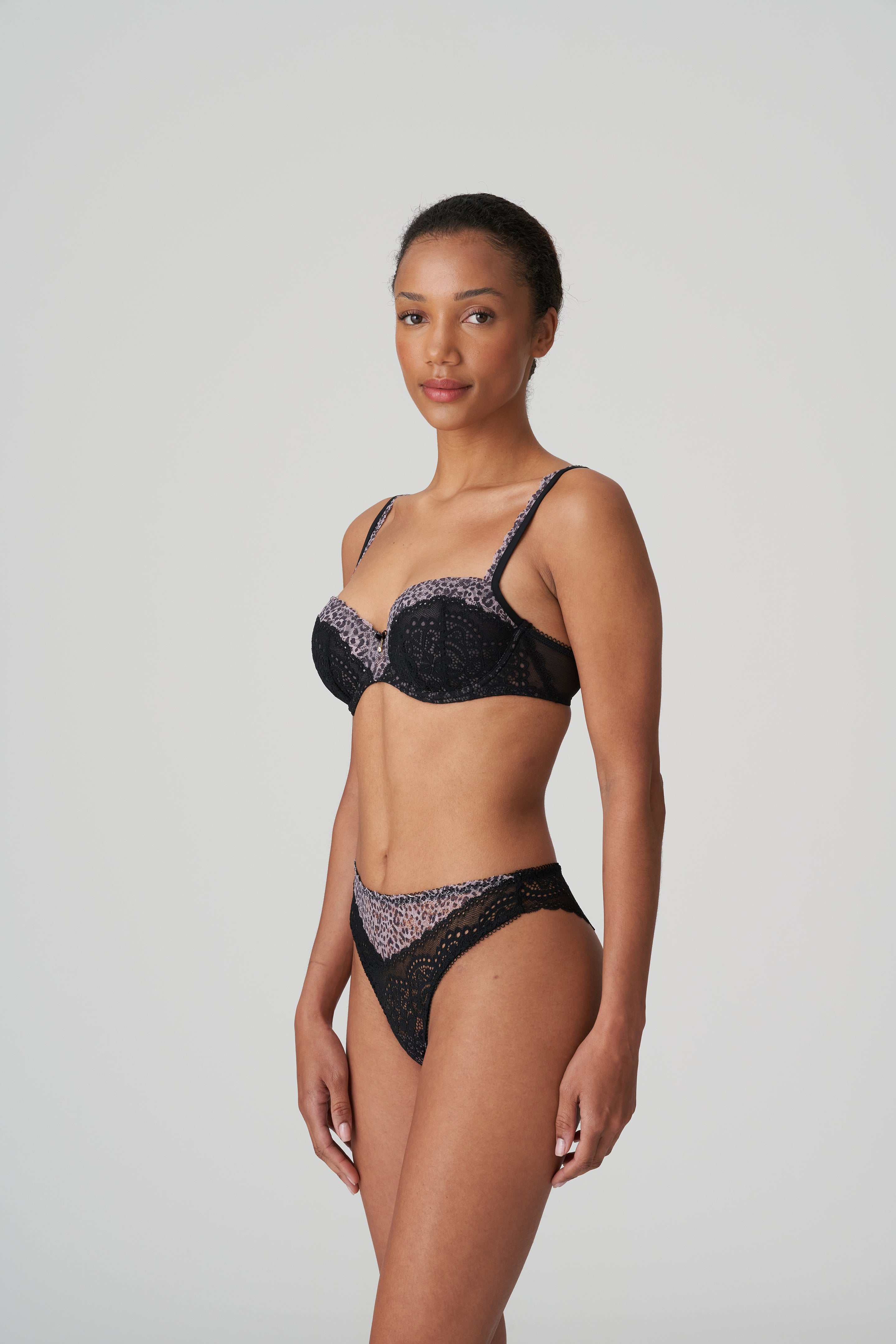 Marie Jo Coely Padded Balcony Bra (0102639) Smokey