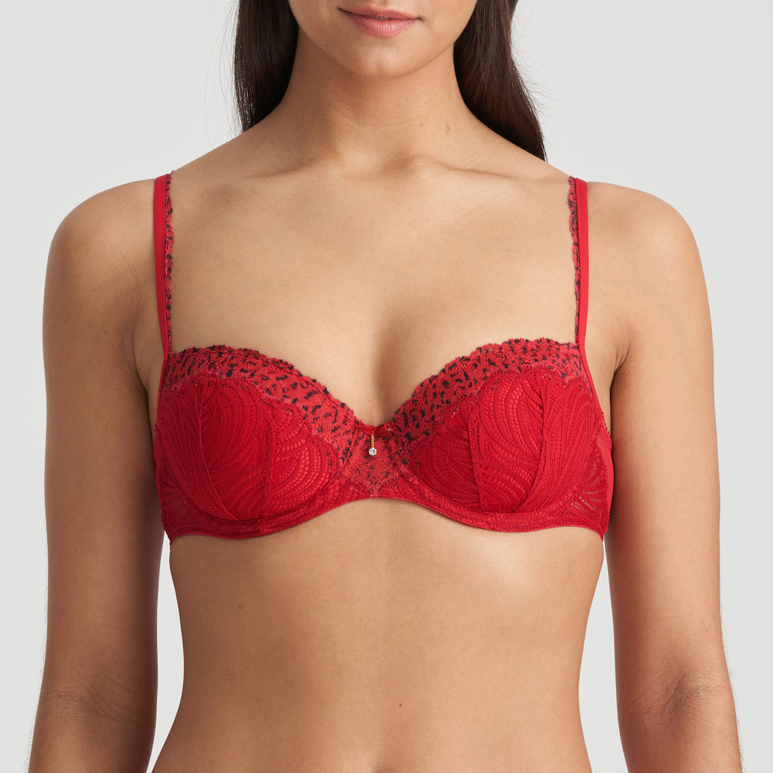 Marie Jo Coely Padded Balcony Bra (0102639) Strawberry Kiss