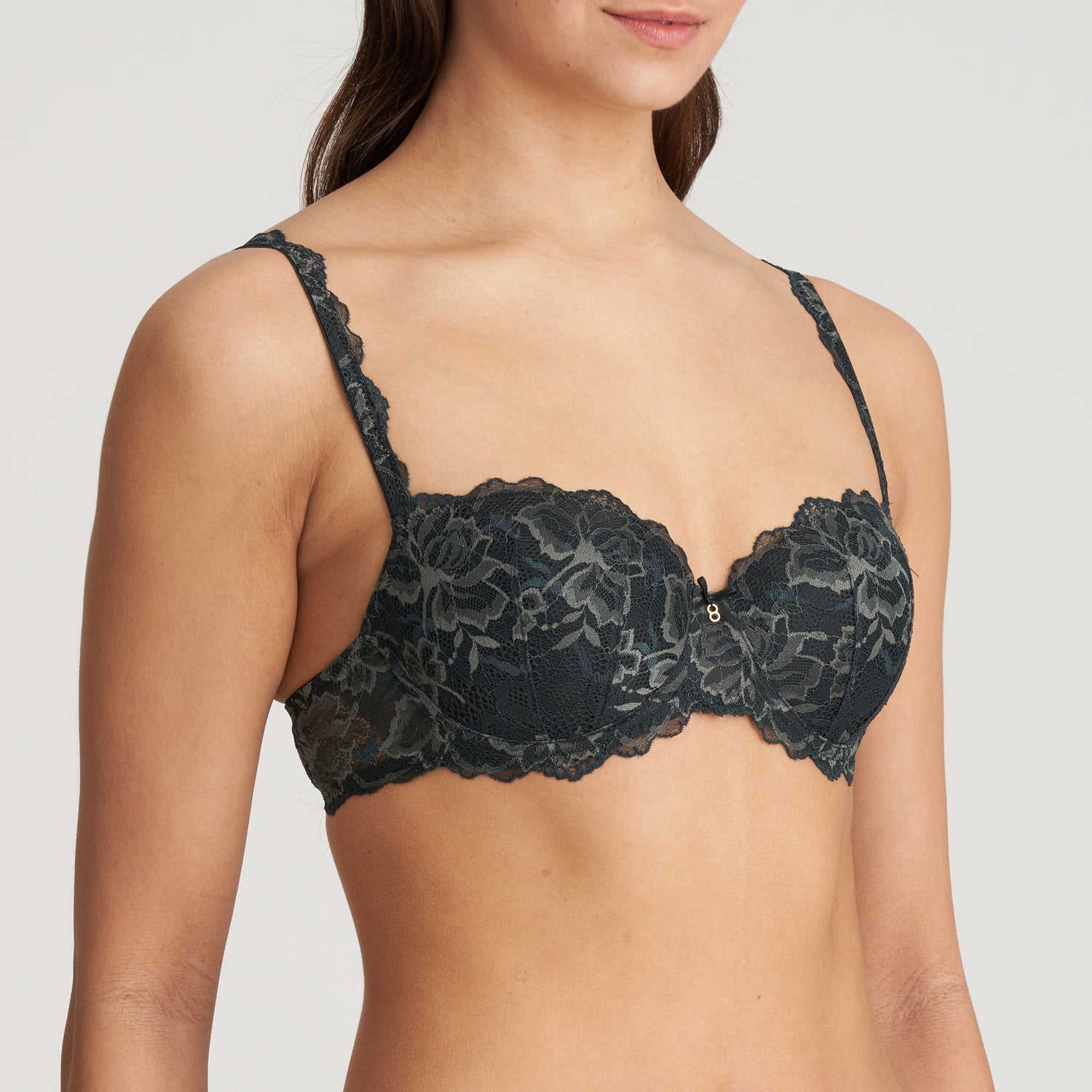 Marie Jo Manyla Padded Balcony Bra (0102739) Night Grey