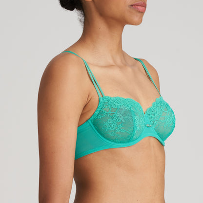 Marie Jo Melipha Balcony Bra Vertical Seam (0102753) Vivid Green