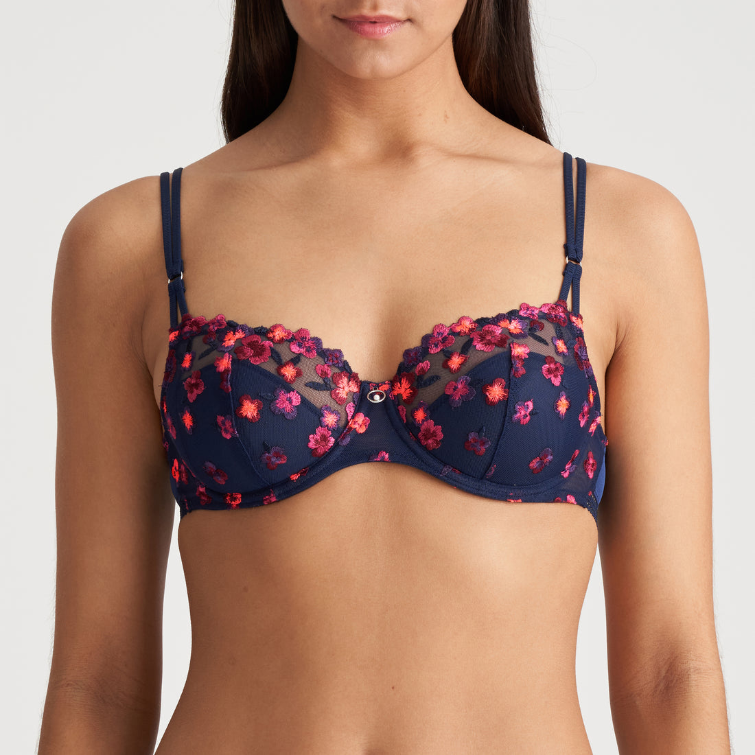 Marie Jo Nathy Half Padded Balcony Bra (0102485) Water Blue