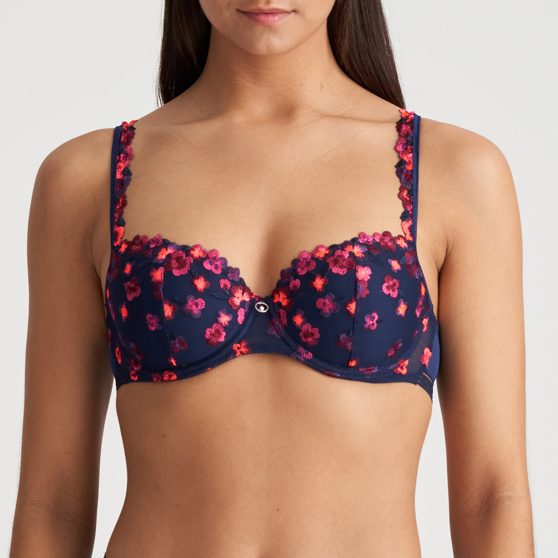 Marie Jo Nathy Padded Balcony Bra (0102489) Water Blue