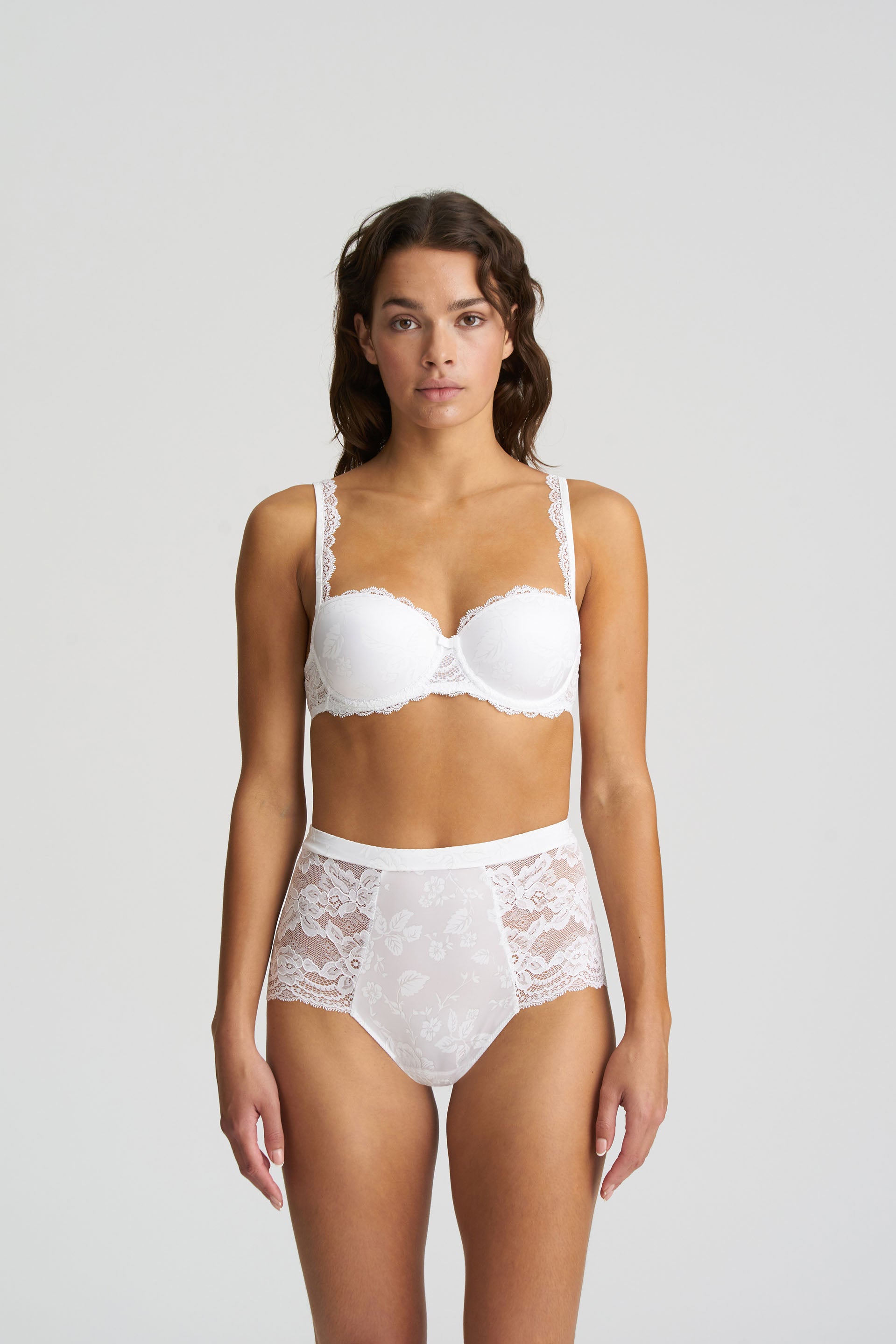 Marie Jo Sylvia Padded Balcony Bra (0102469) White