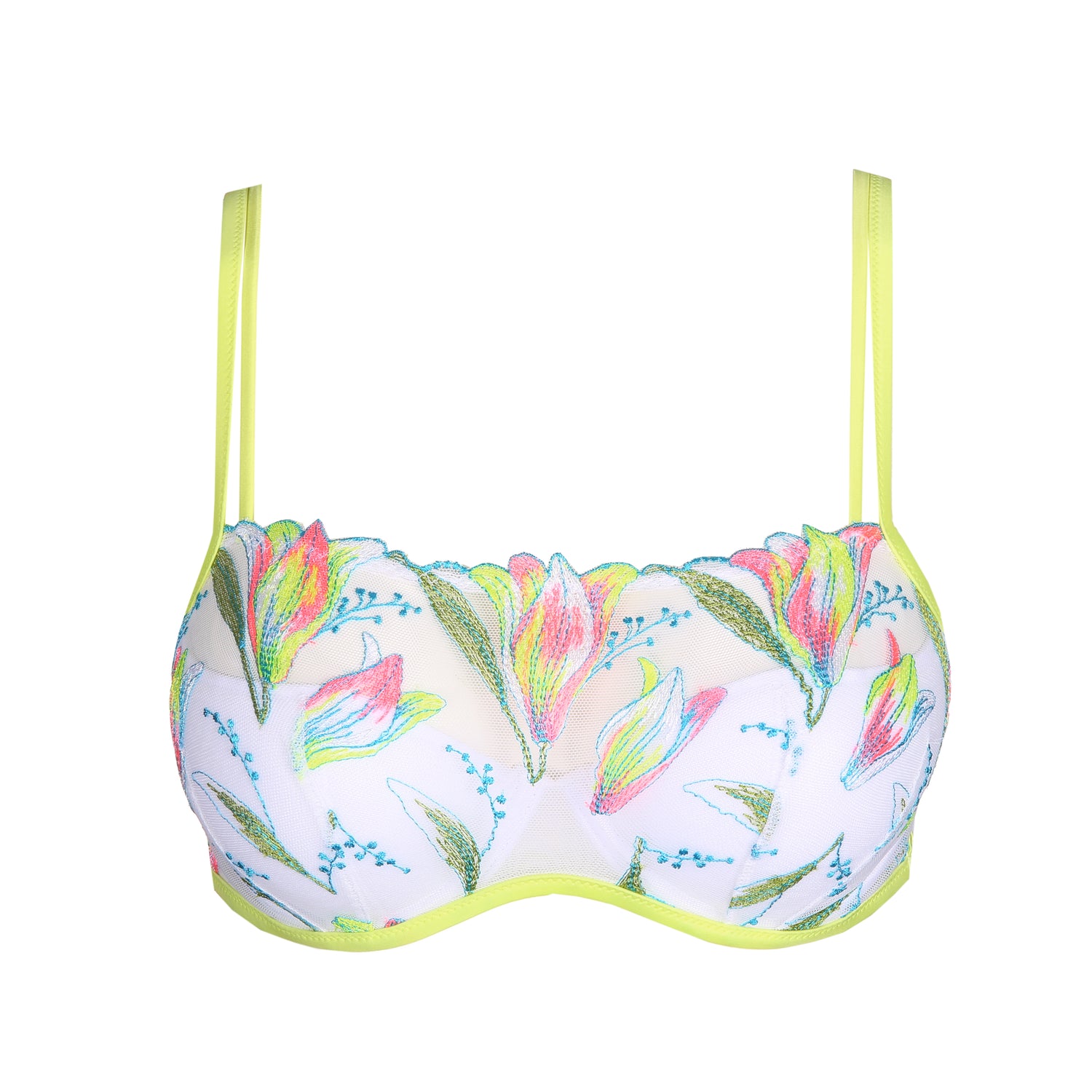 Marie Jo Yoly Half Padded Balcony Bra (0102775) Electric Summer
