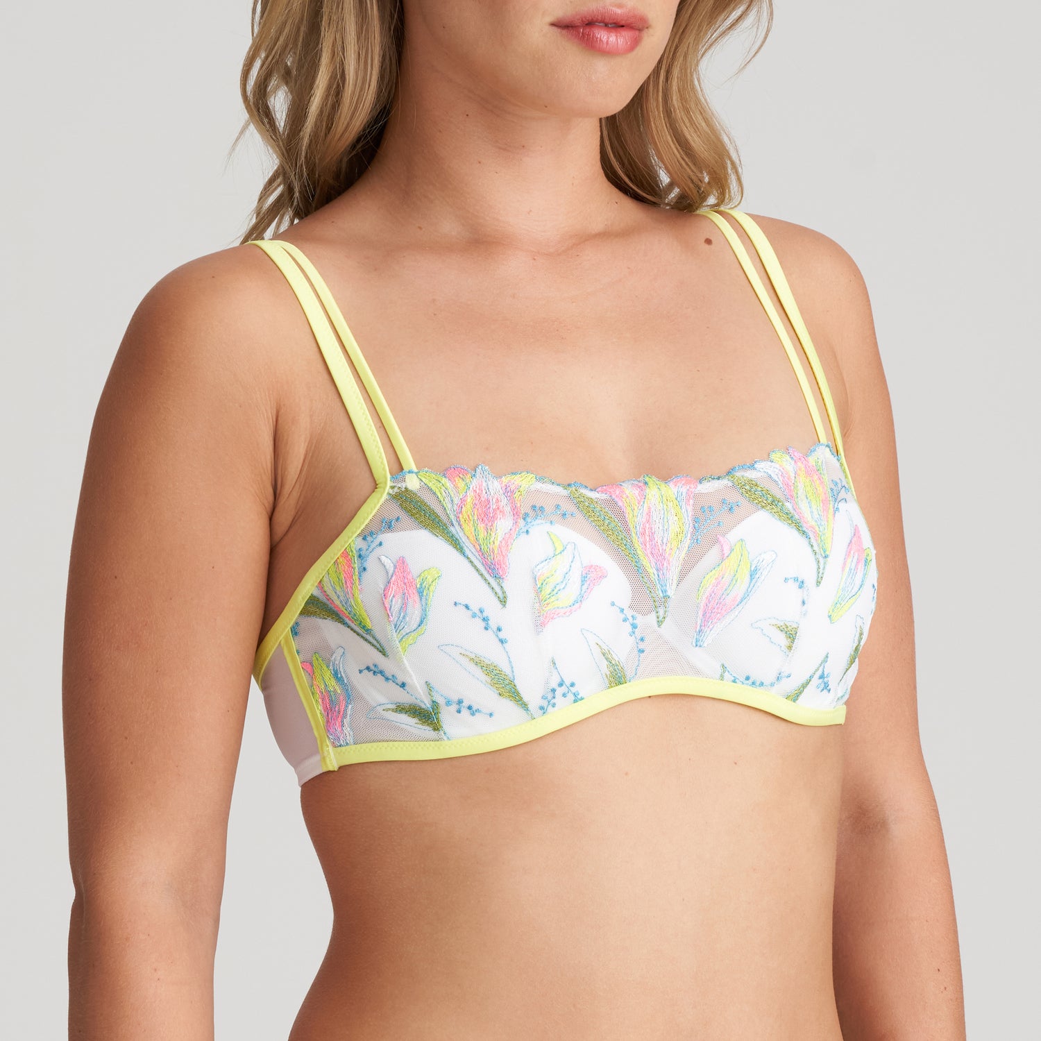 Marie Jo Yoly Half Padded Balcony Bra (0102775) Electric Summer
