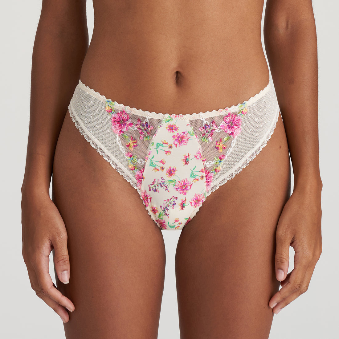 Marie Jo Chen Rio Briefs (0502680) Pearled Ivory