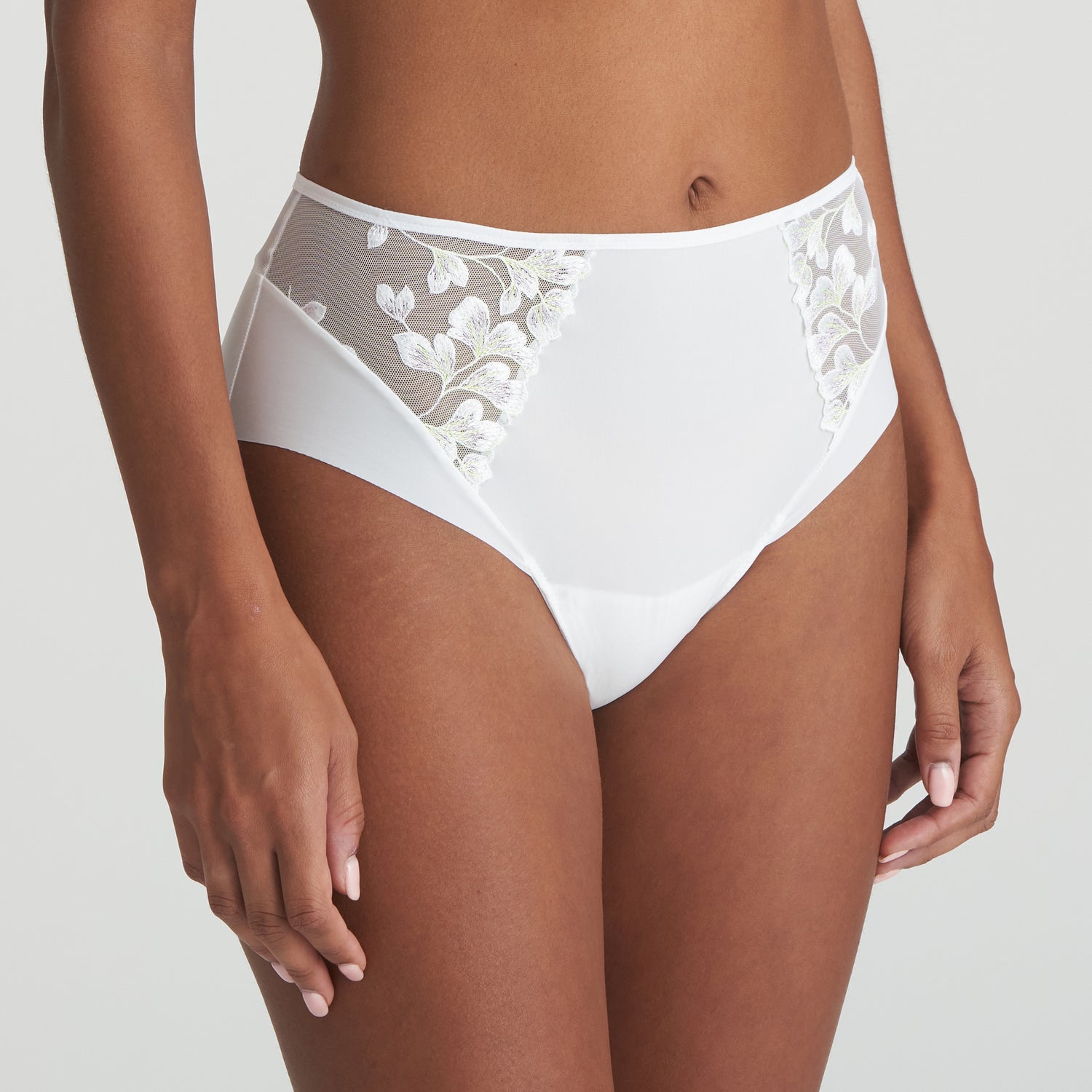 Marie Jo Leda Full Briefs (0502521) White