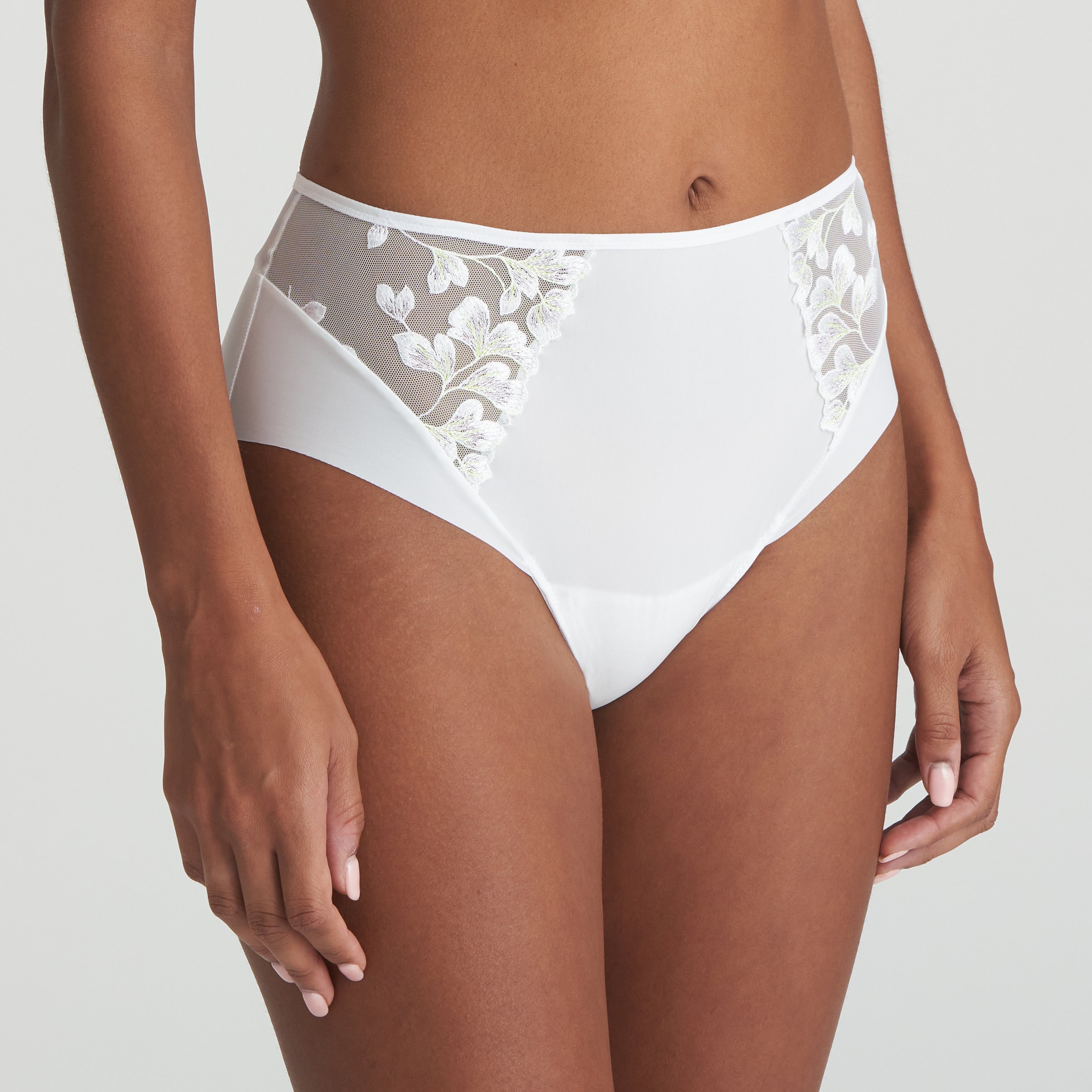 Marie Jo Leda Full Briefs (0502521) White