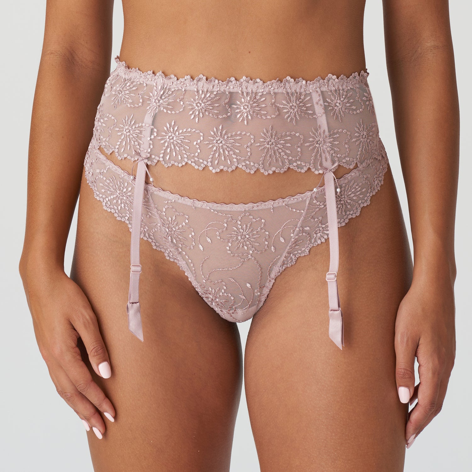 Marie Jo Jane Garter Belt (0701330) Bois De Rose