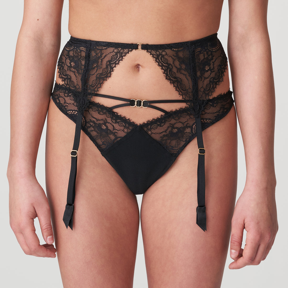 Marie Jo Junoo Garter Belt (0702710) Black