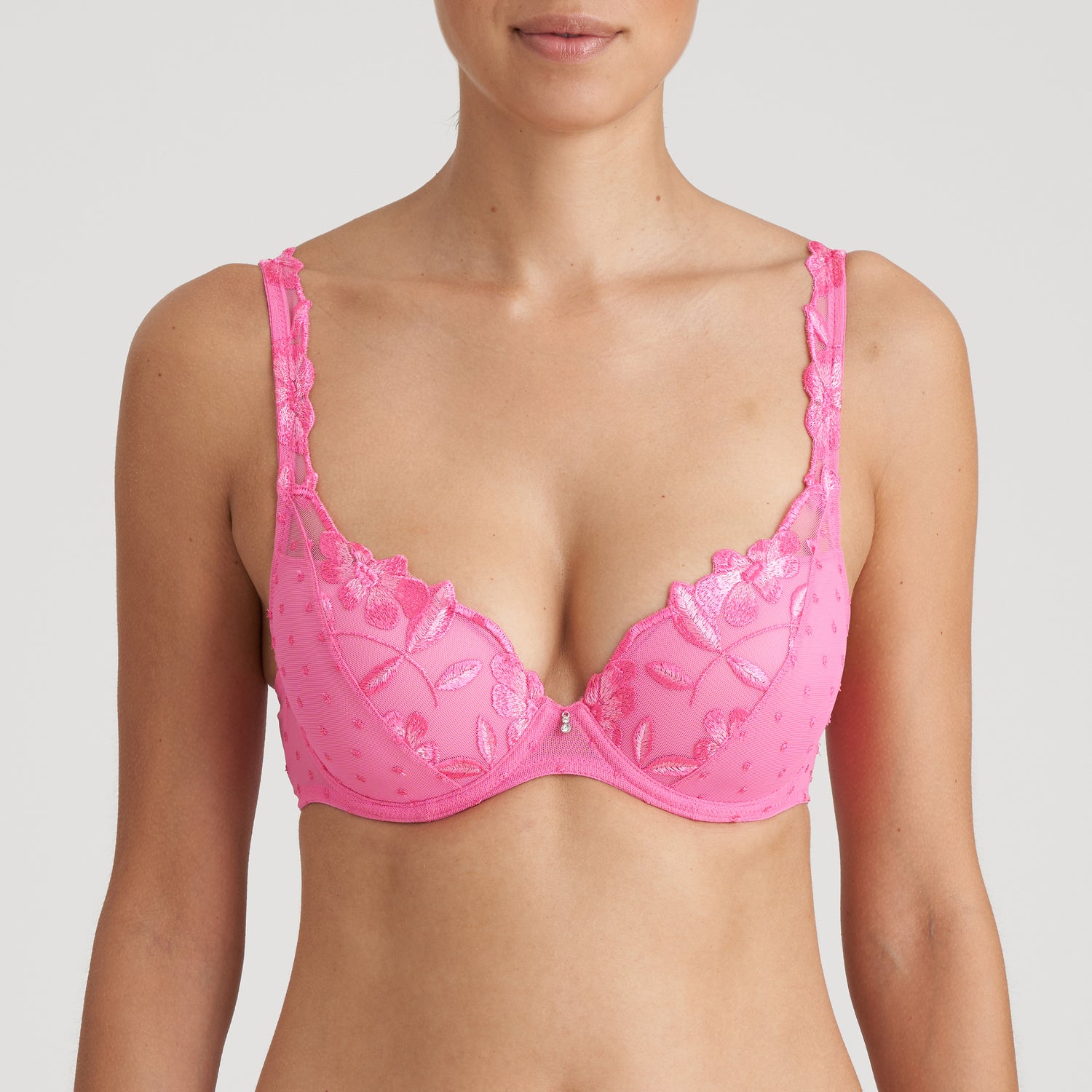 Marie Jo Agnes Padded Plunge Bra (0102597) Paradise Pink
