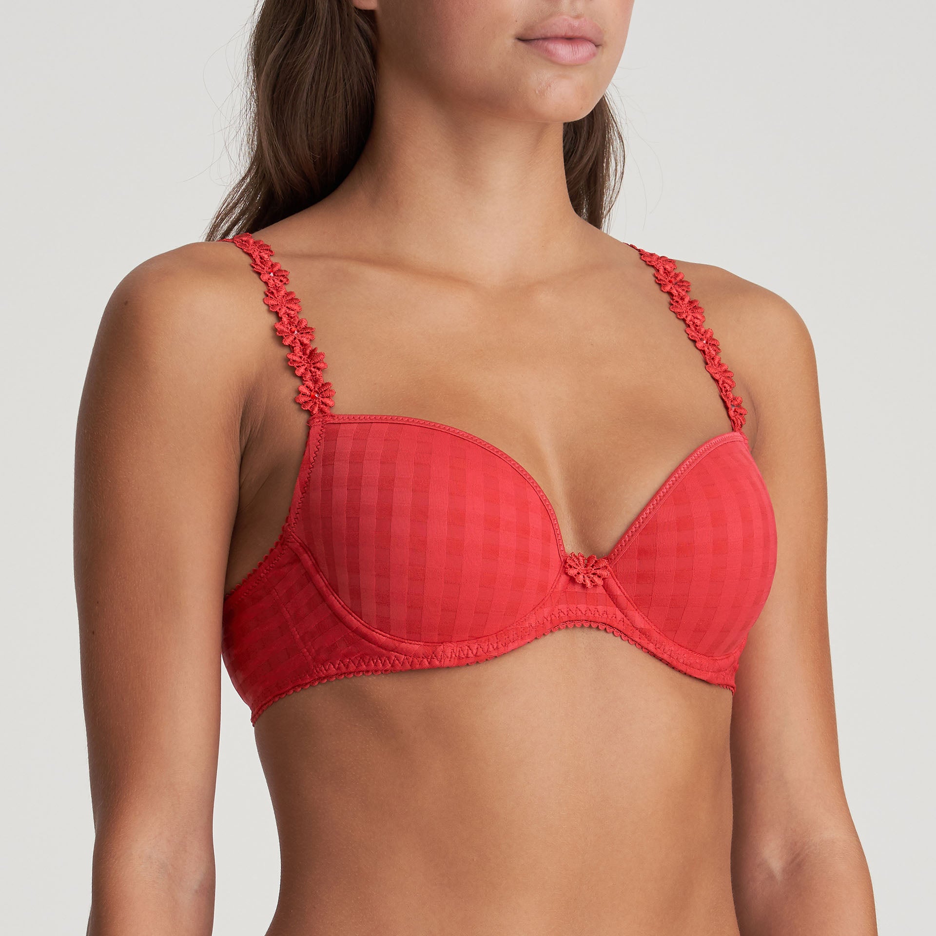 Marie Jo Avero Padded Plunge Bra (0100418) Scarlet