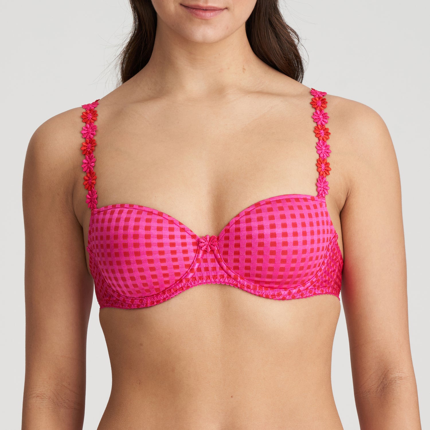 Marie Jo Avero Padded Balcony Bra (0100419) Electric Pink
