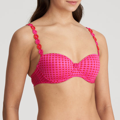 Marie Jo Avero Padded Balcony Bra (0100419) Electric Pink