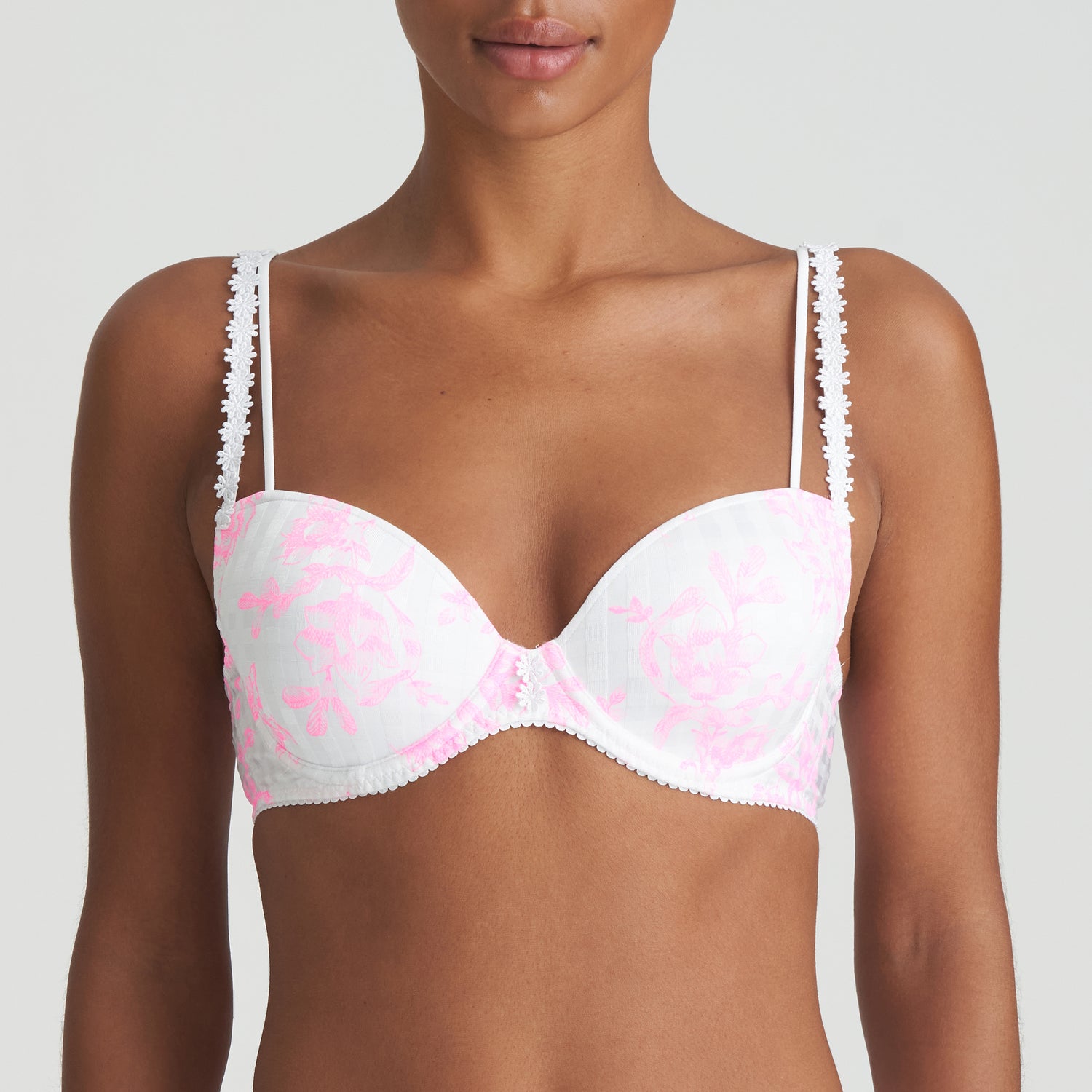 Marie Jo Avero Tiny Padded Plunge Bra (0102808) Love Blossom