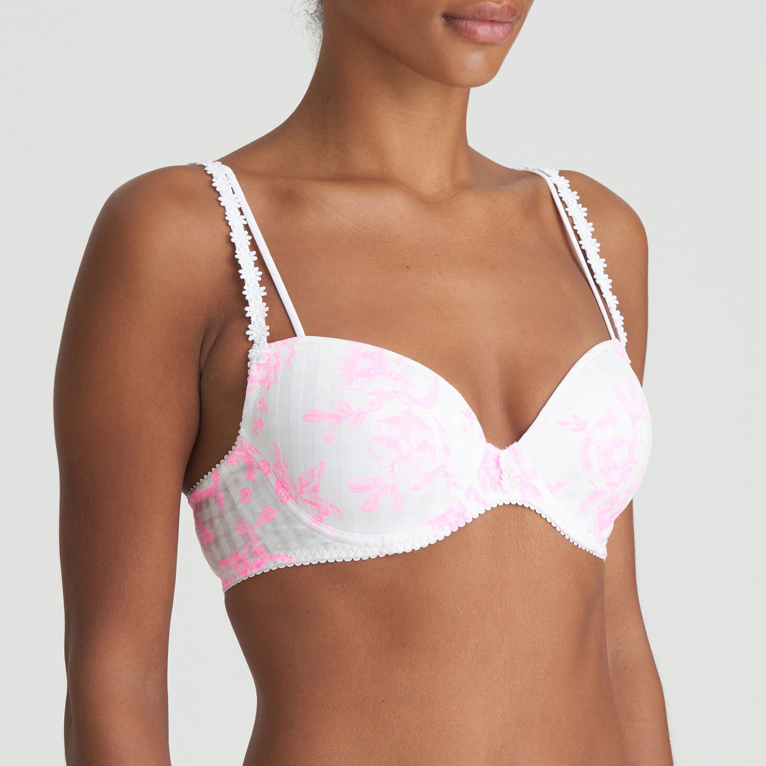Marie Jo Avero Tiny Padded Plunge Bra (0102808) Love Blossom