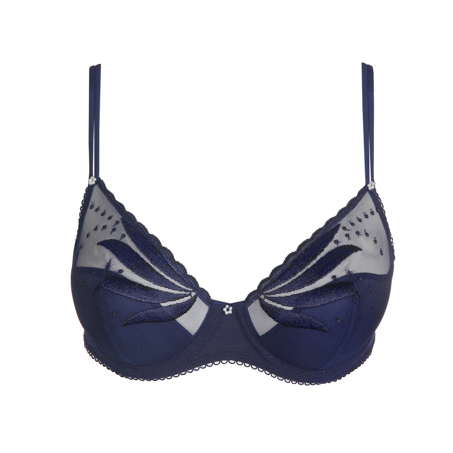Marie Jo Etoile Half Padded Plunge Bra (0102745) Sapphire Blue