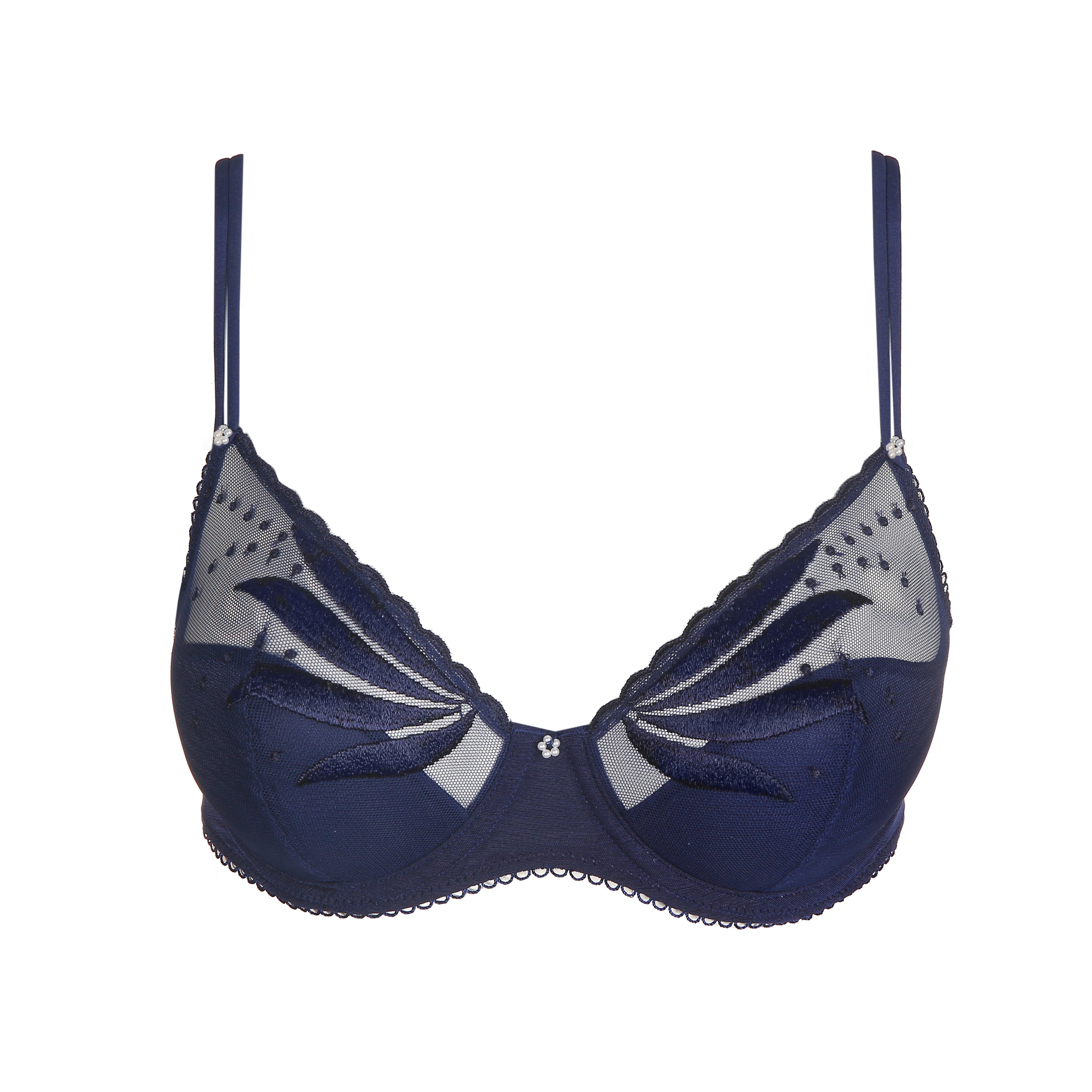 Marie Jo Etoile Half Padded Plunge Bra (0102745) Sapphire Blue