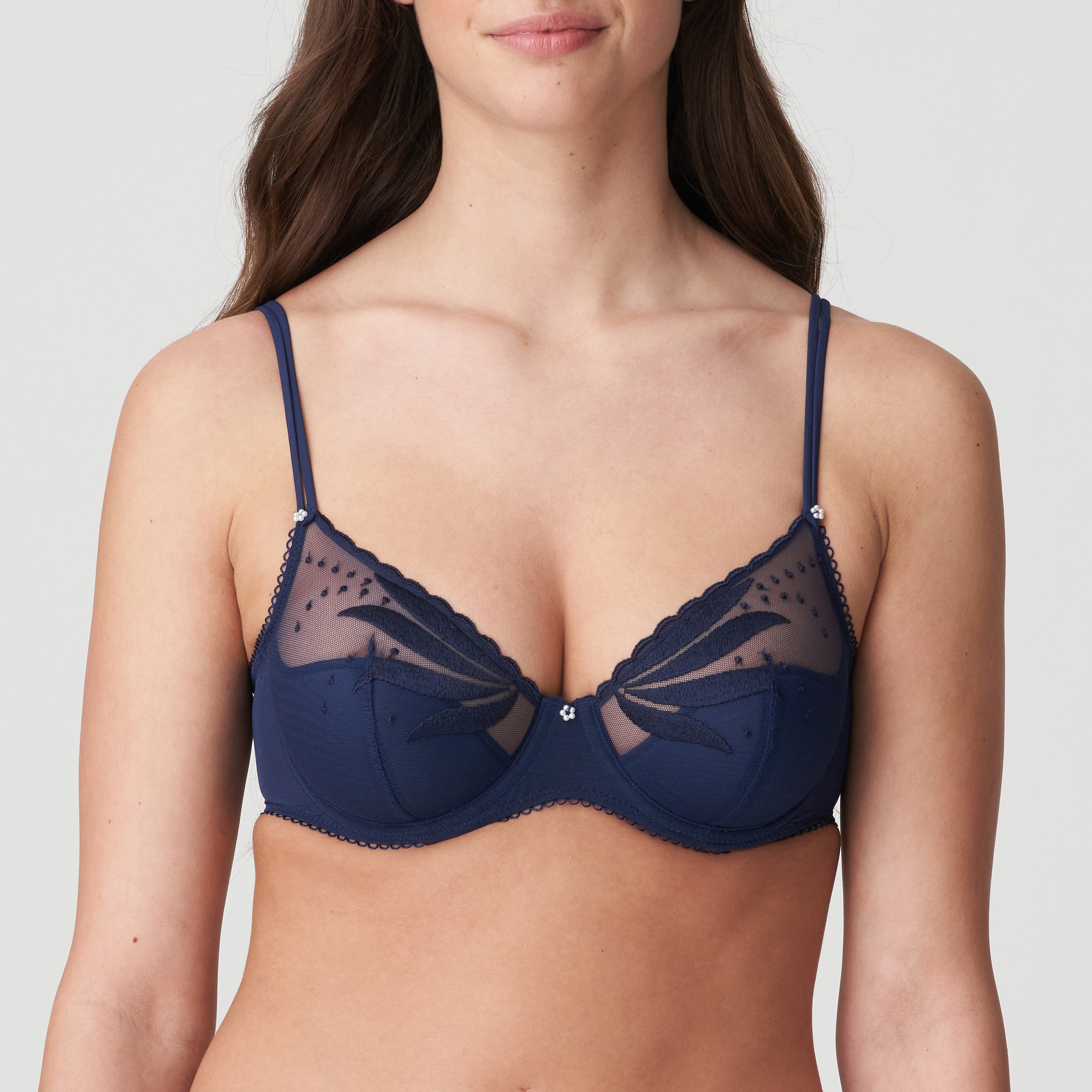 Marie Jo Etoile Half Padded Plunge Bra (0102745) Sapphire Blue