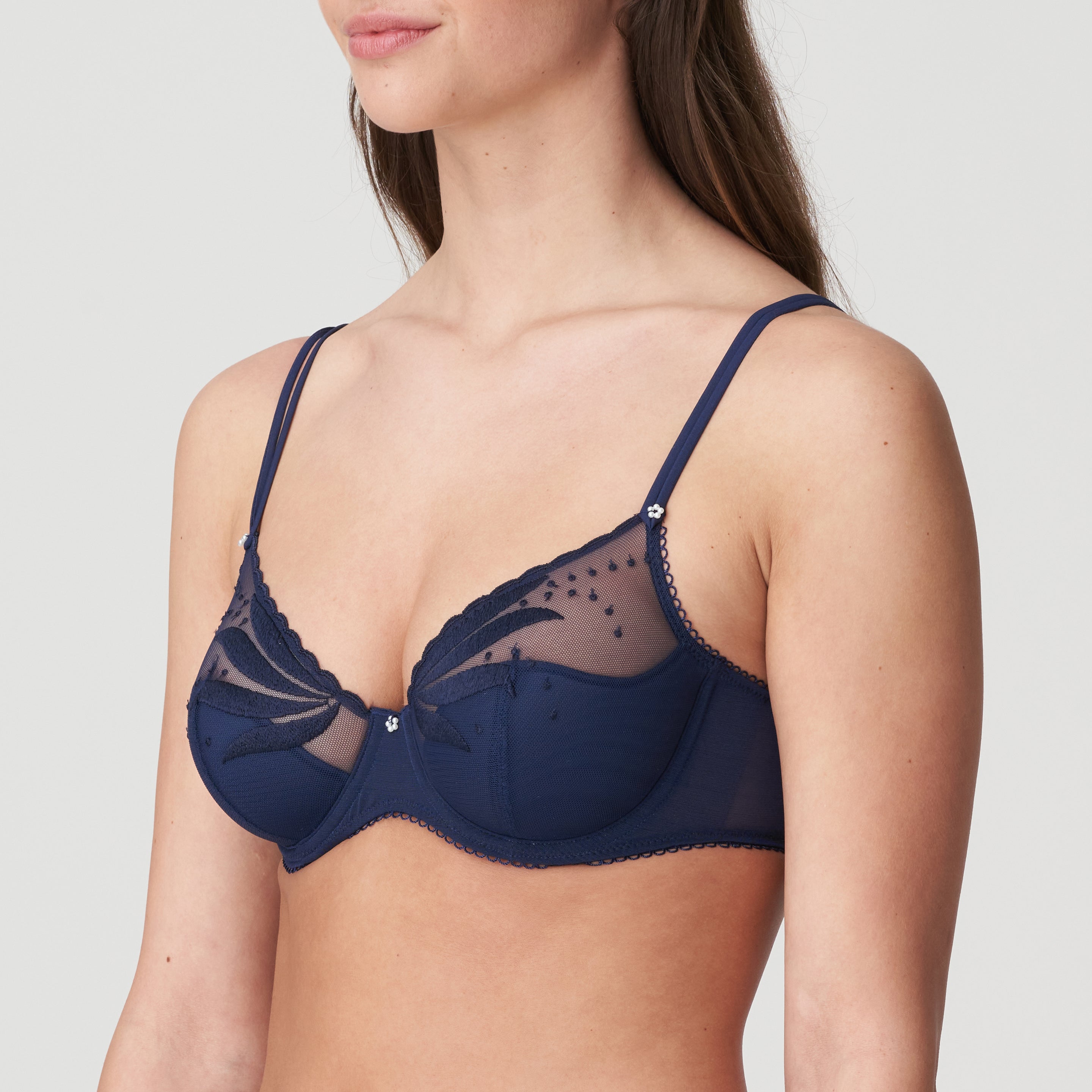 Marie Jo Etoile Half Padded Plunge Bra (0102745) Sapphire Blue