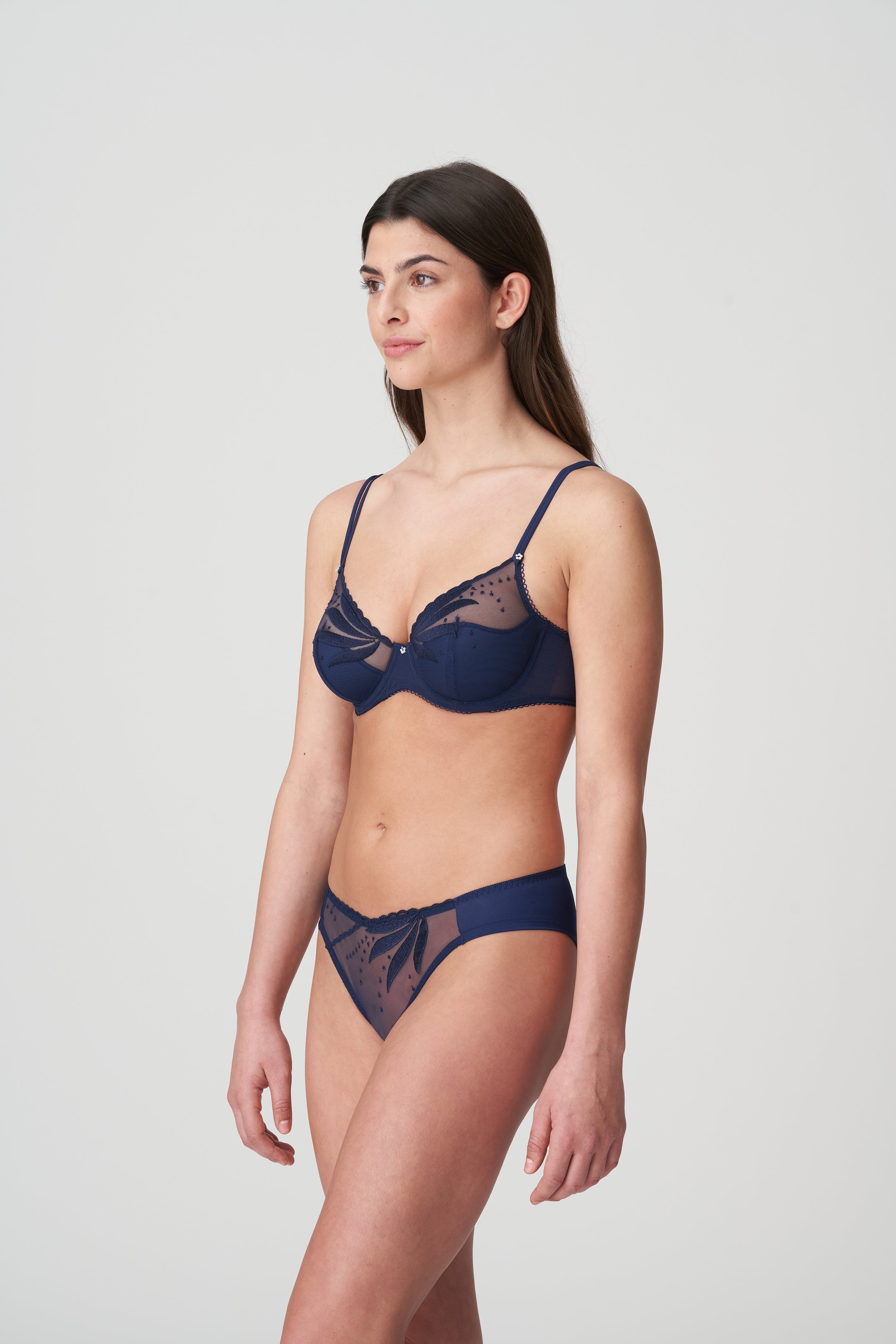 Marie Jo Etoile Half Padded Plunge Bra (0102745) Sapphire Blue