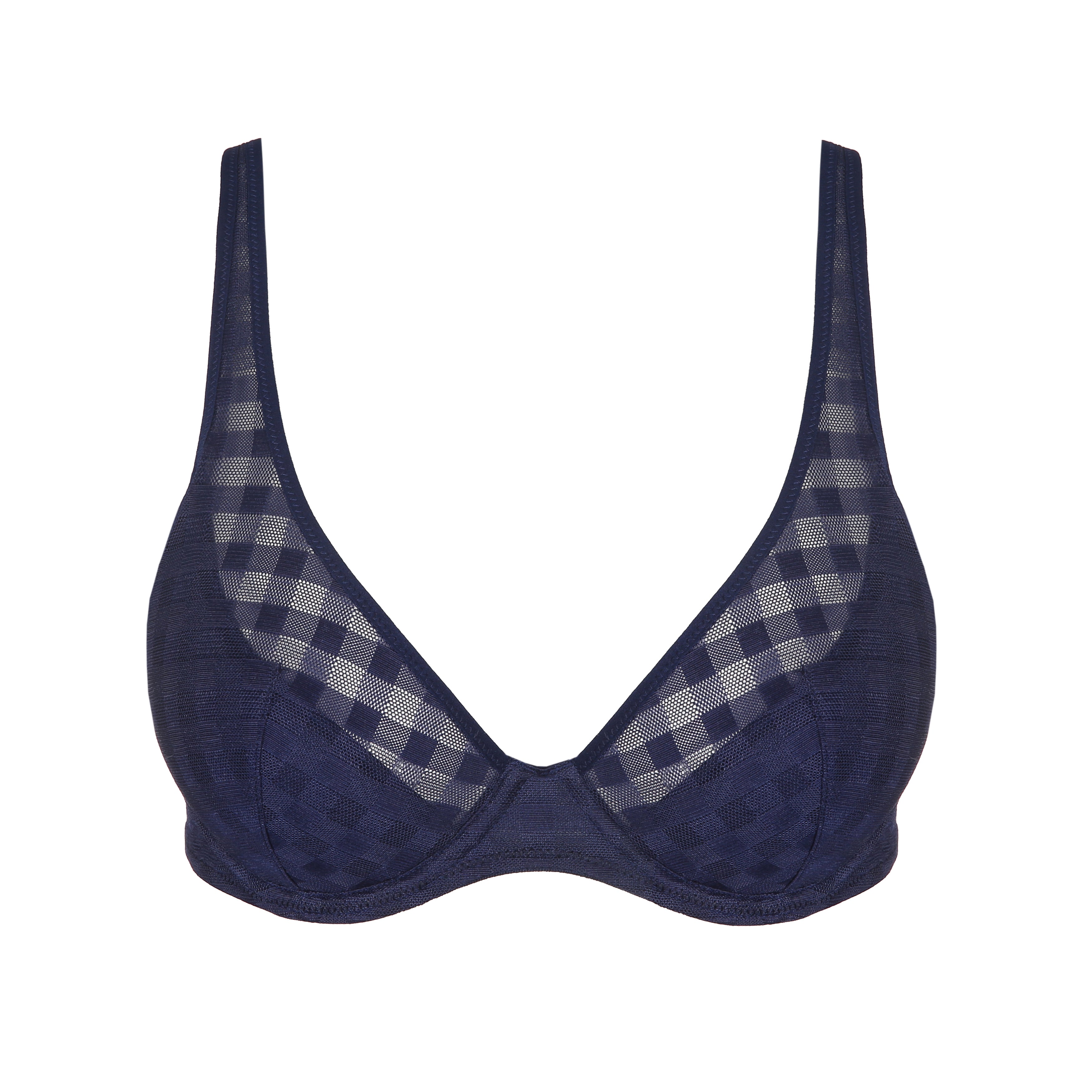 Marie Jo Jereme Half Padded Plunge Bra (0122395) Sapphire Blue
