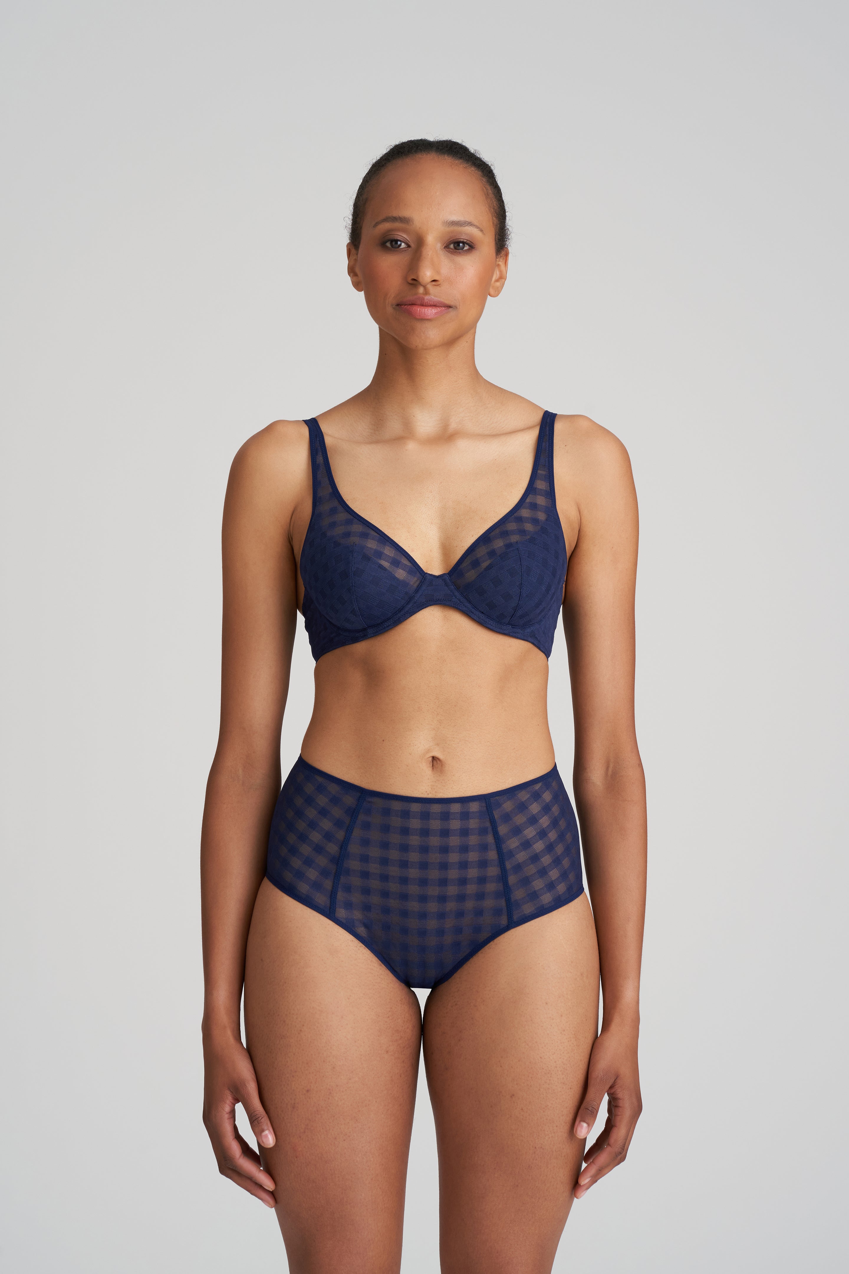 Marie Jo Jereme Half Padded Plunge Bra (0122395) Sapphire Blue