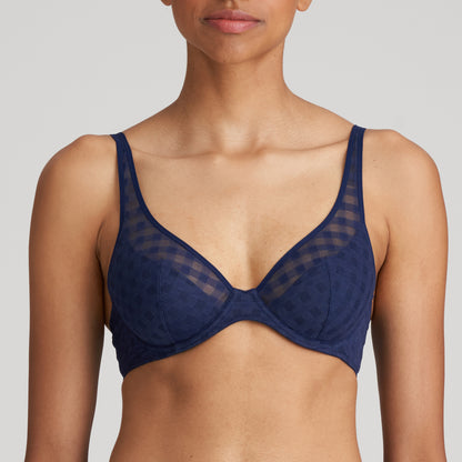 Marie Jo Jereme Half Padded Plunge Bra (0122395) Sapphire Blue