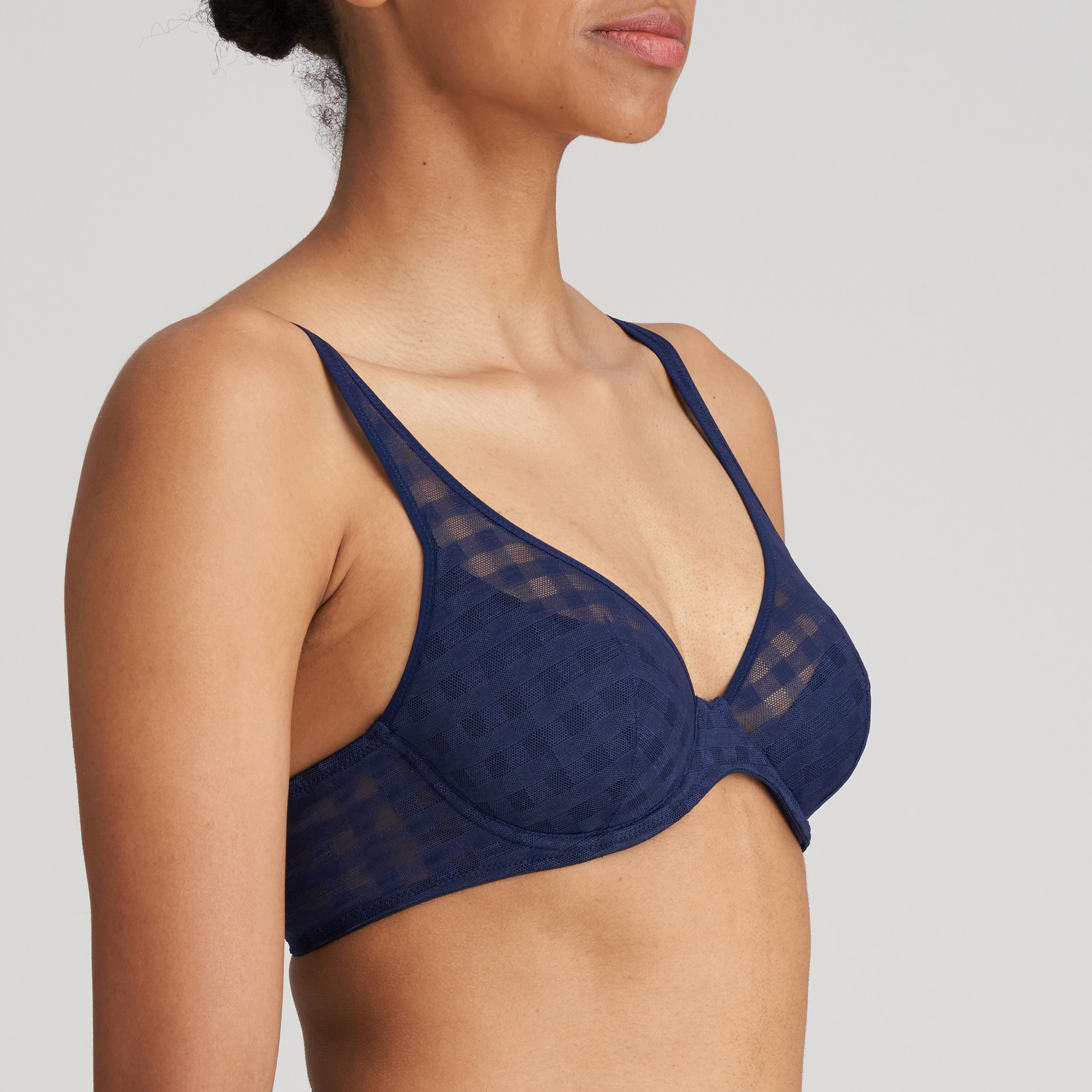 Marie Jo Jereme Half Padded Plunge Bra (0122395) Sapphire Blue