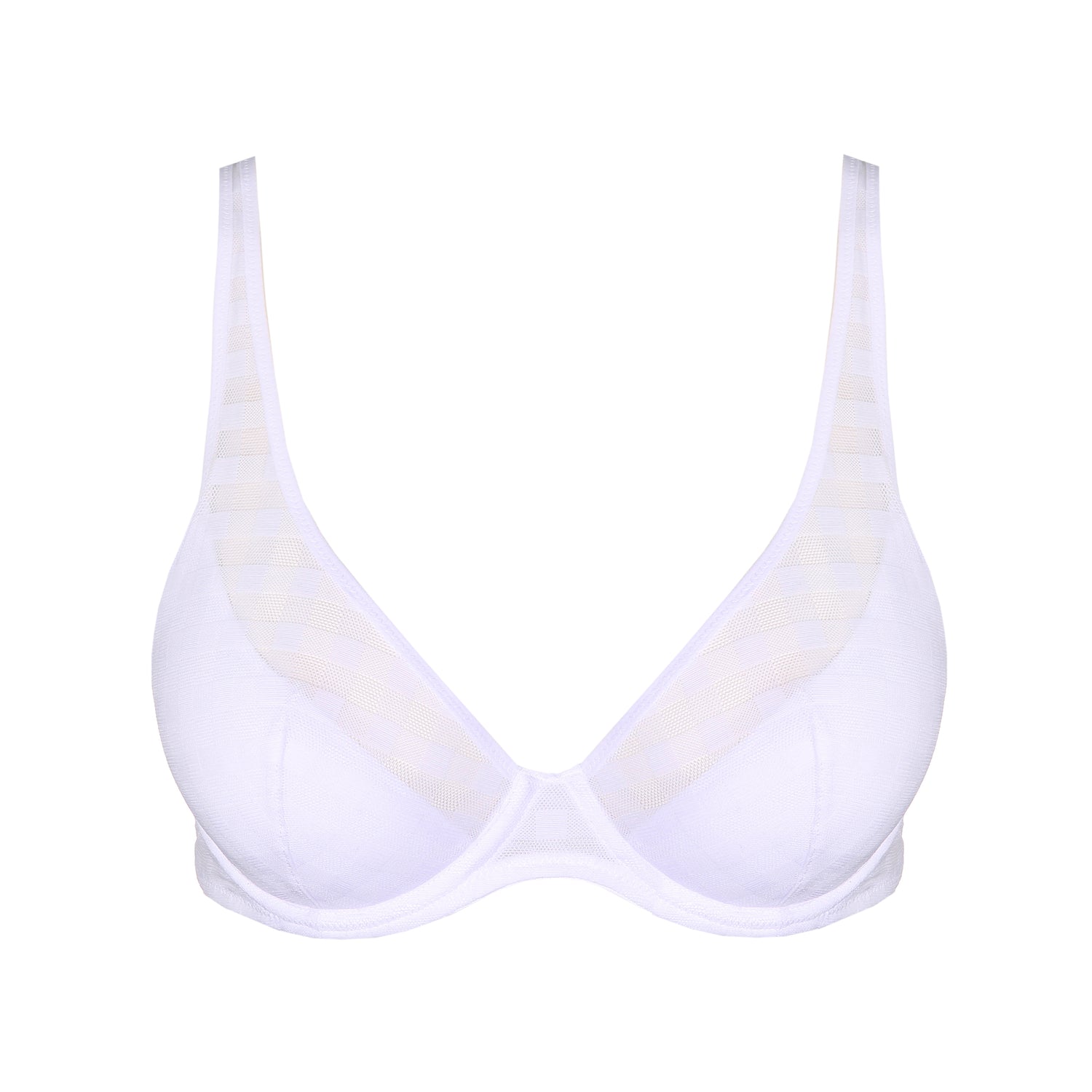 Marie Jo Jereme Half Padded Plunge Bra (0122395) White