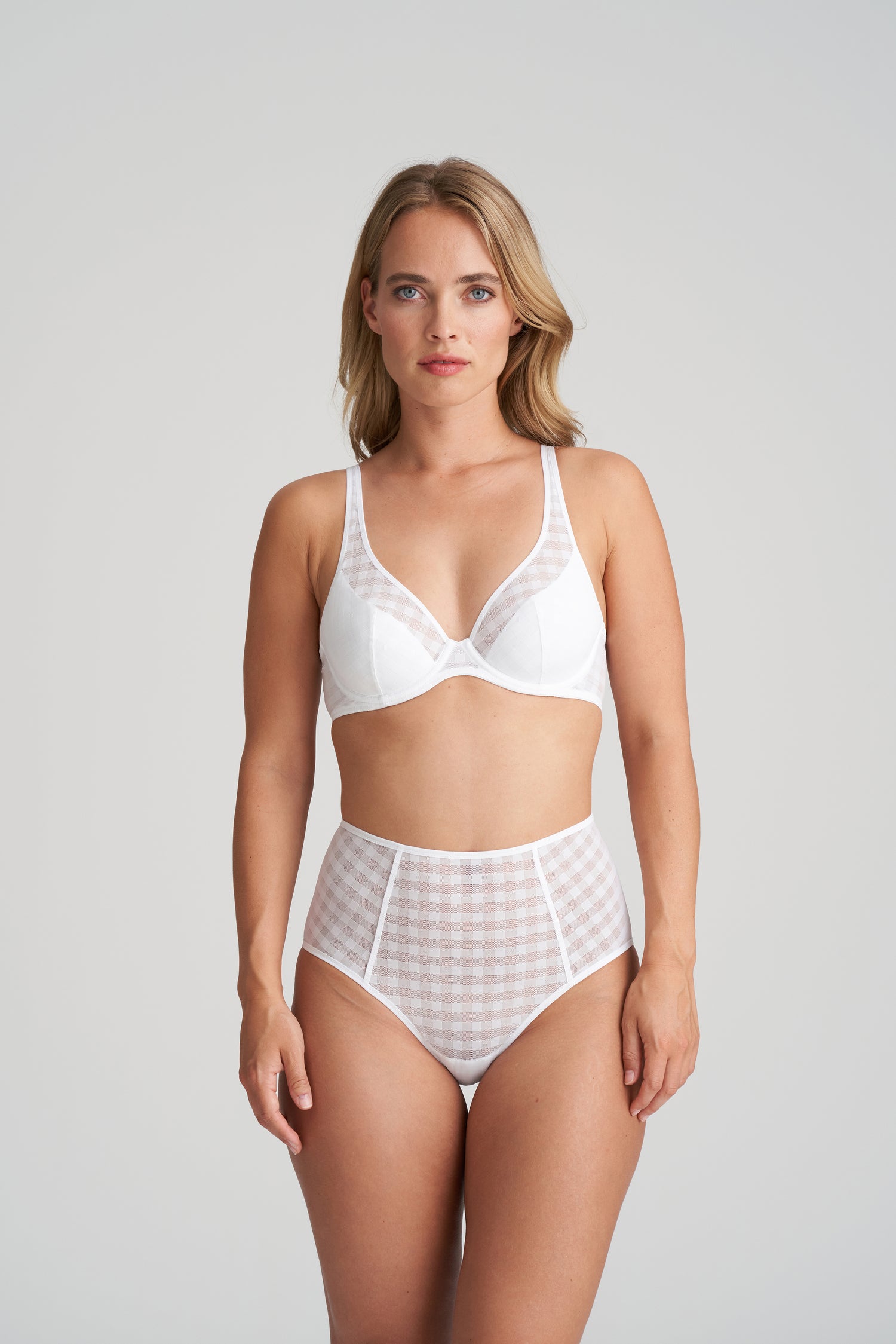 Marie Jo Jereme Half Padded Plunge Bra (0122395) White