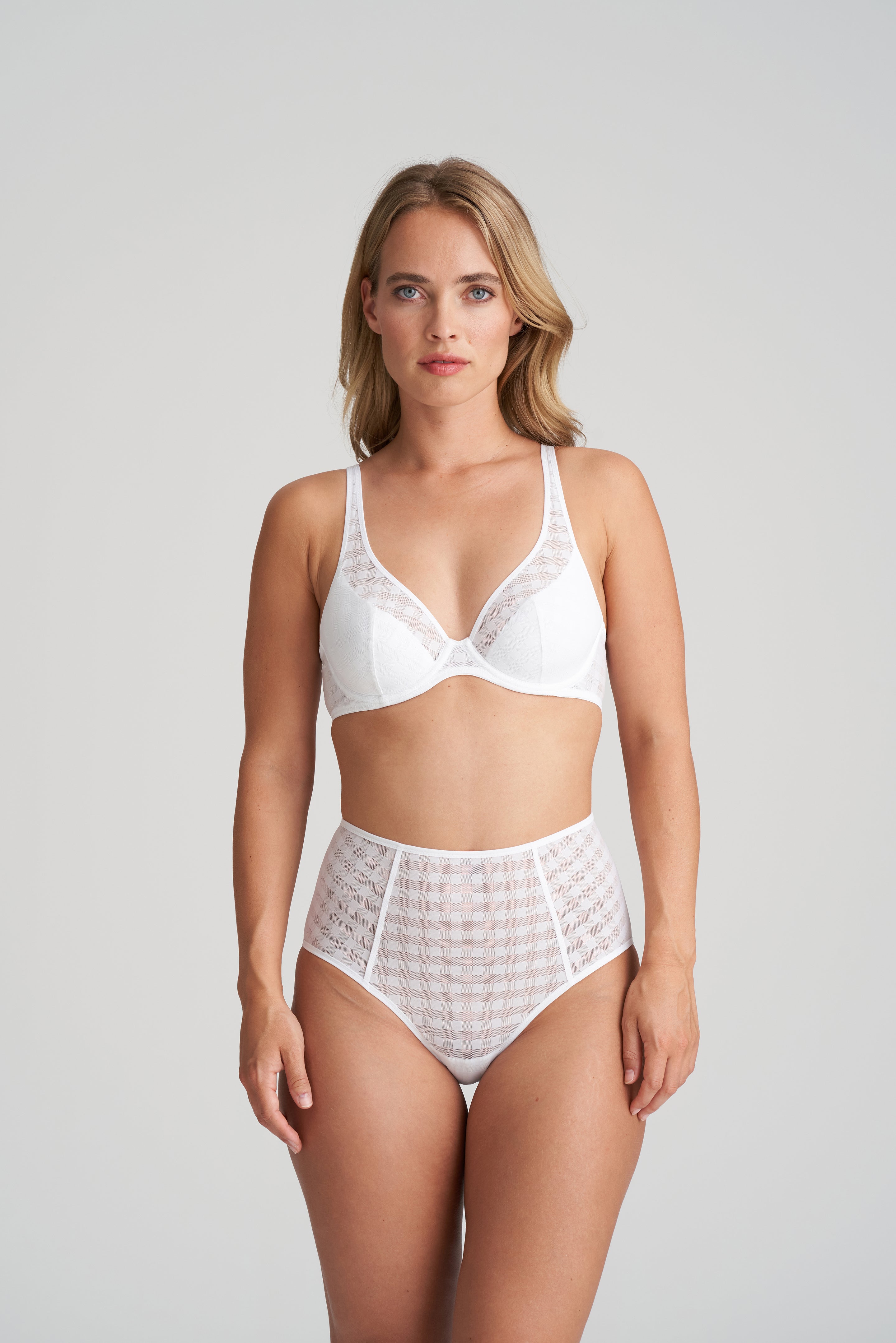Marie Jo Jereme Half Padded Plunge Bra (0122395) White