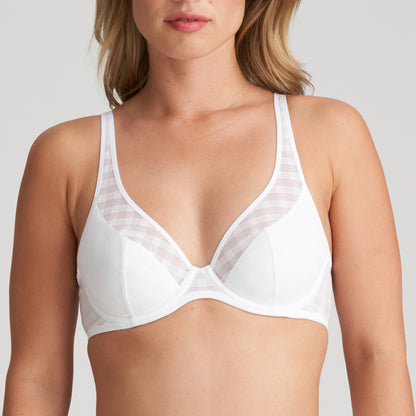 Marie Jo Jereme Half Padded Plunge Bra (0122395) White