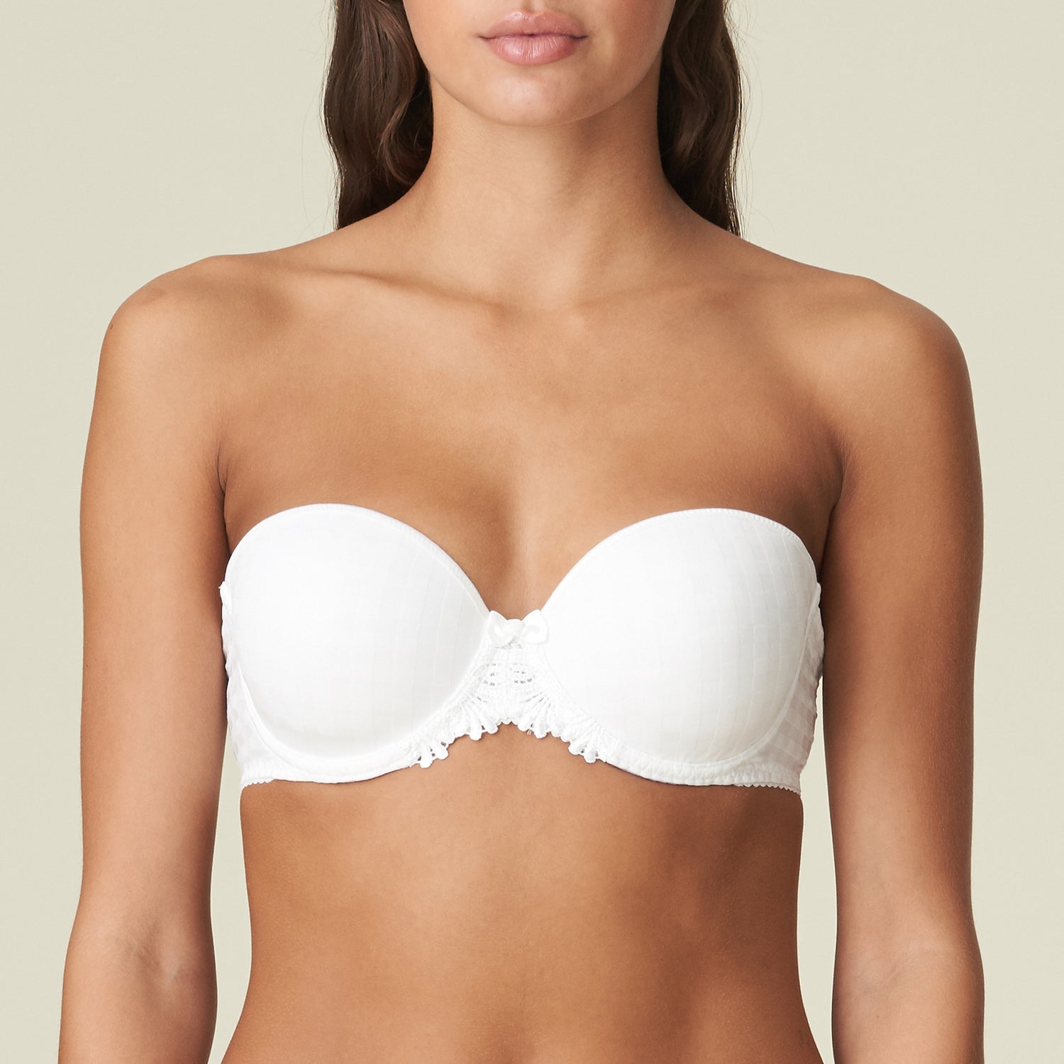 Marie Jo Avero Padded Bra Strapless (0200413) White
