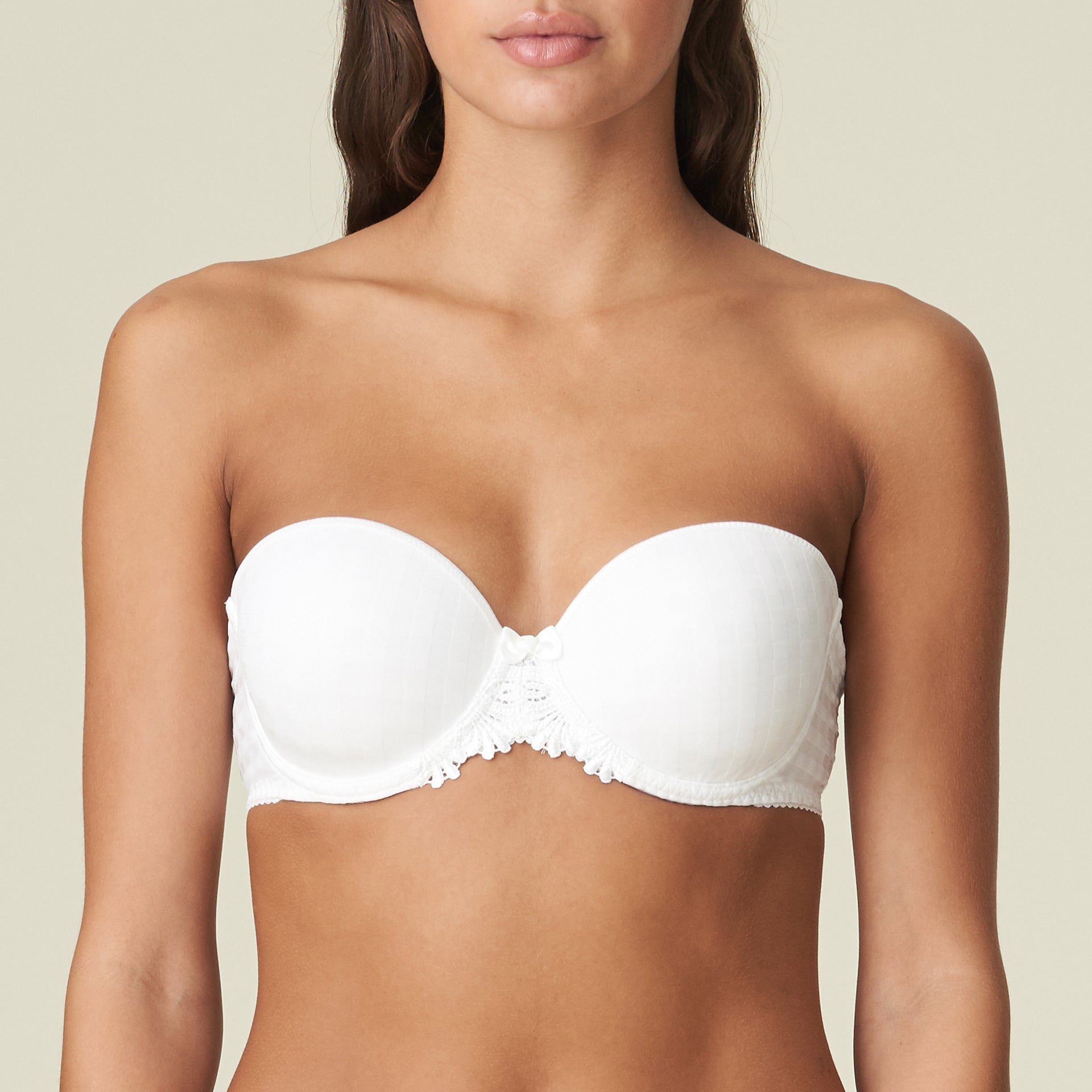 Marie Jo Avero Padded Bra Strapless (0200413) White