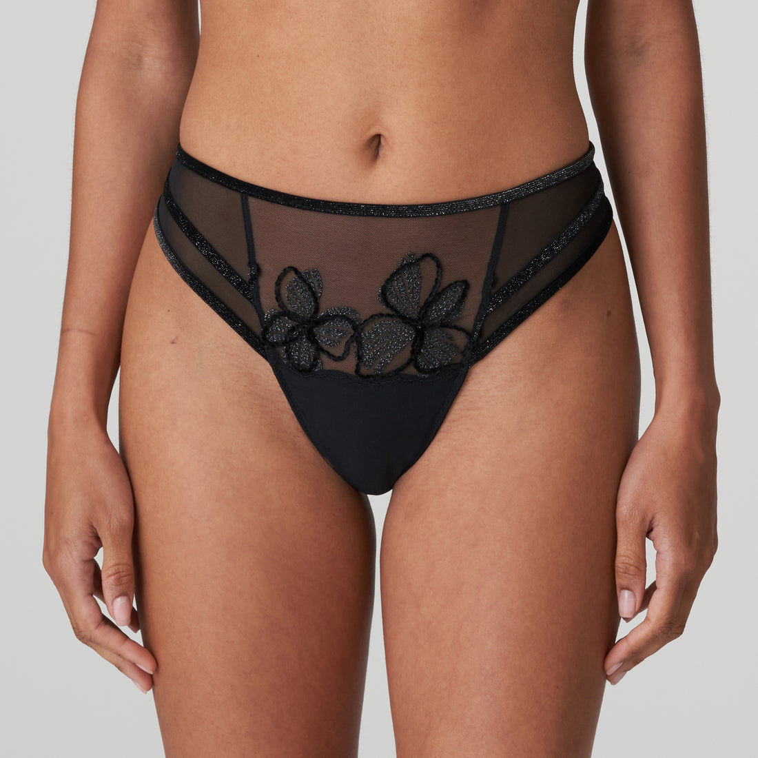 Marie Jo Lous Thong (0602650) Black