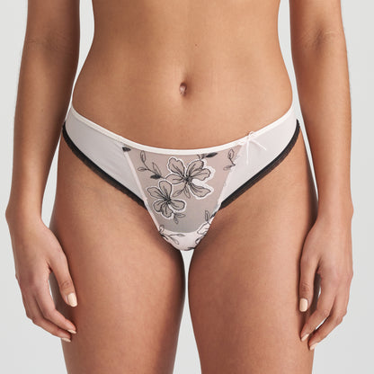 Marie Jo Noorah Thong (0602620) Black&amp;Blush