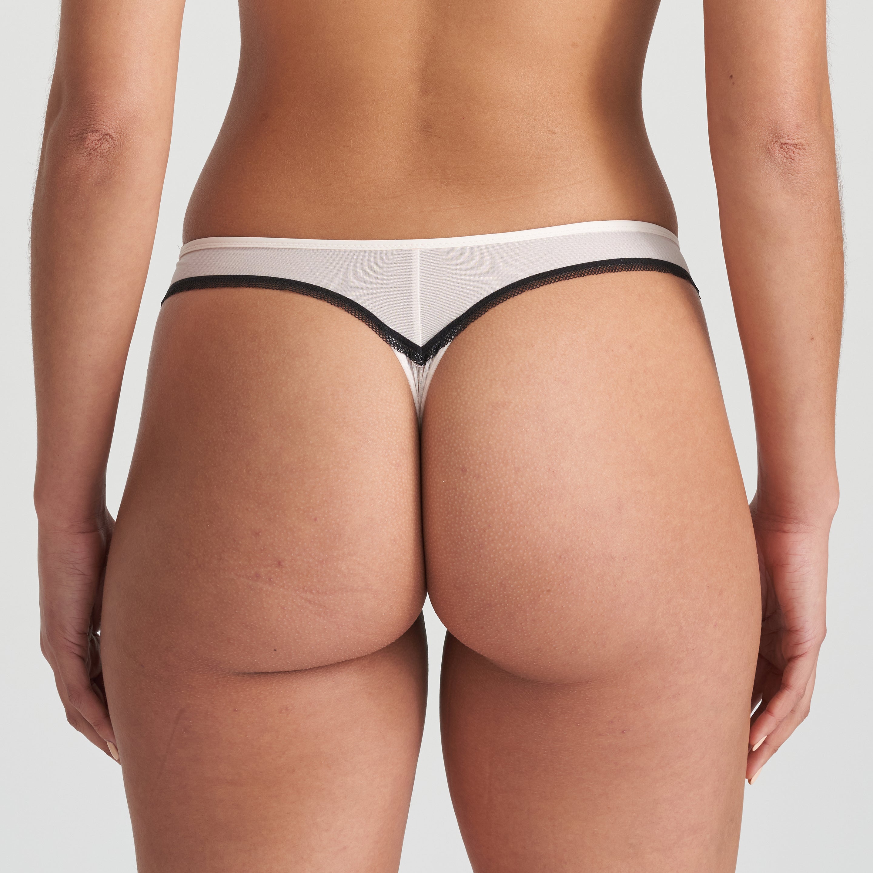 Marie Jo Noorah Thong (0602620) Black&amp;Blush
