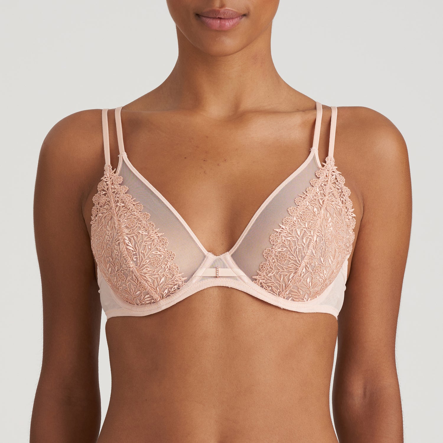 Marie Jo Danae Plunge Bra (0102574) Pinot Rose