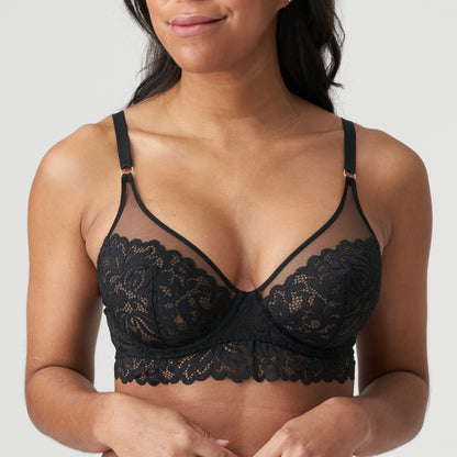 Marie Jo Elis Plunge Bra Longline (0102500) Black