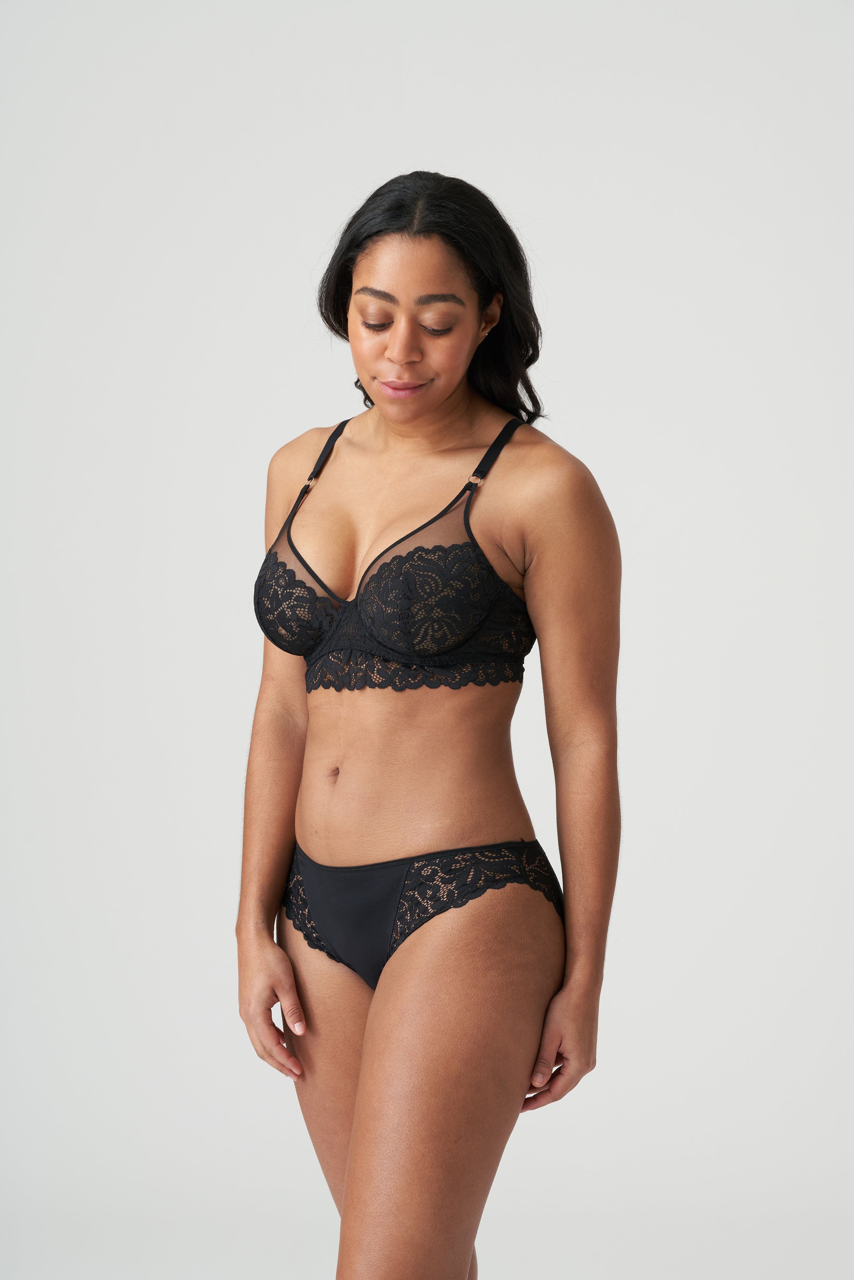 Marie Jo Elis Plunge Bra Longline (0102500) Black