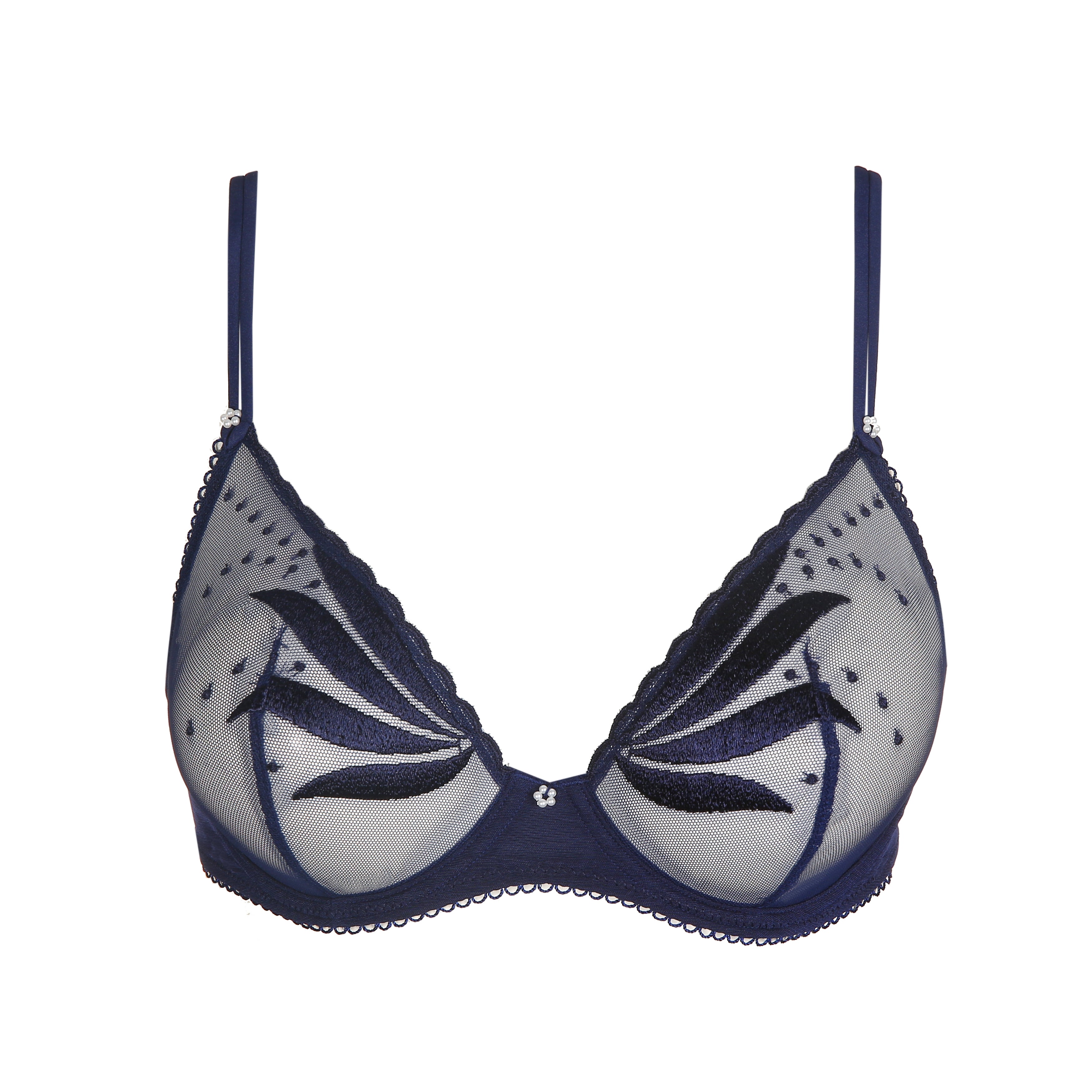 Marie Jo Etoile Plunge Bra (0102742) Sapphire Blue