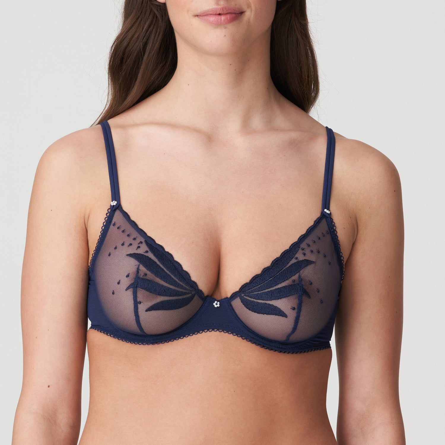 Marie Jo Etoile Plunge Bra (0102742) Sapphire Blue