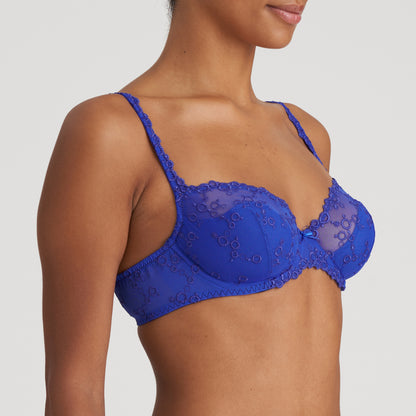Marie Jo Nellie Half Padded Plunge Bra (0102675) Electric Blue