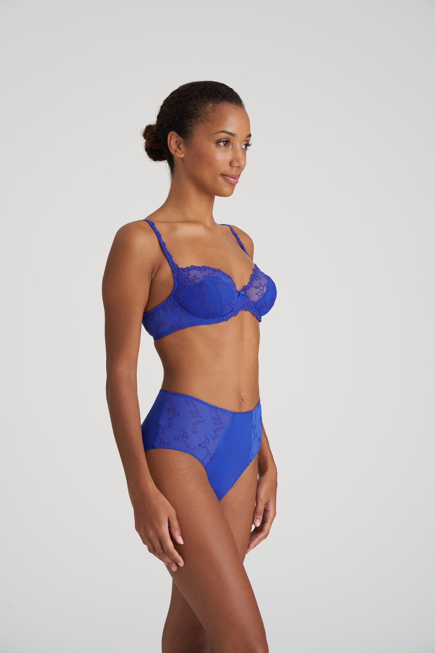 Marie Jo Nellie Half Padded Plunge Bra (0102675) Electric Blue