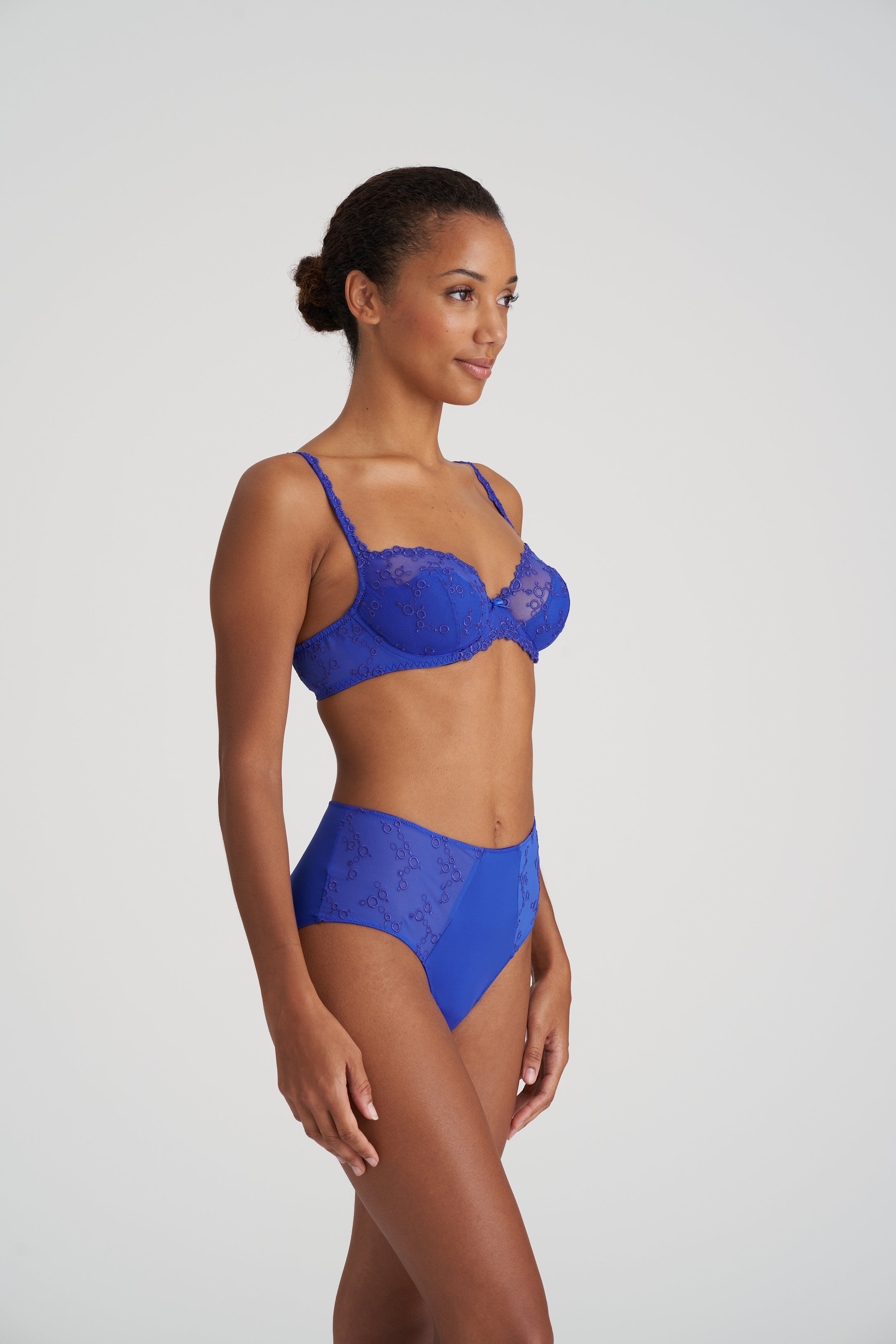 Marie Jo Nellie Half Padded Plunge Bra (0102675) Electric Blue